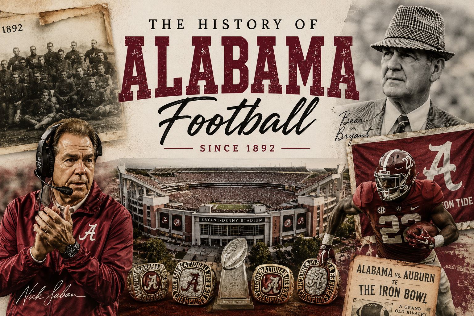 The History of Alabama Football: Why the Crimson Tide Is More Than Just a Team