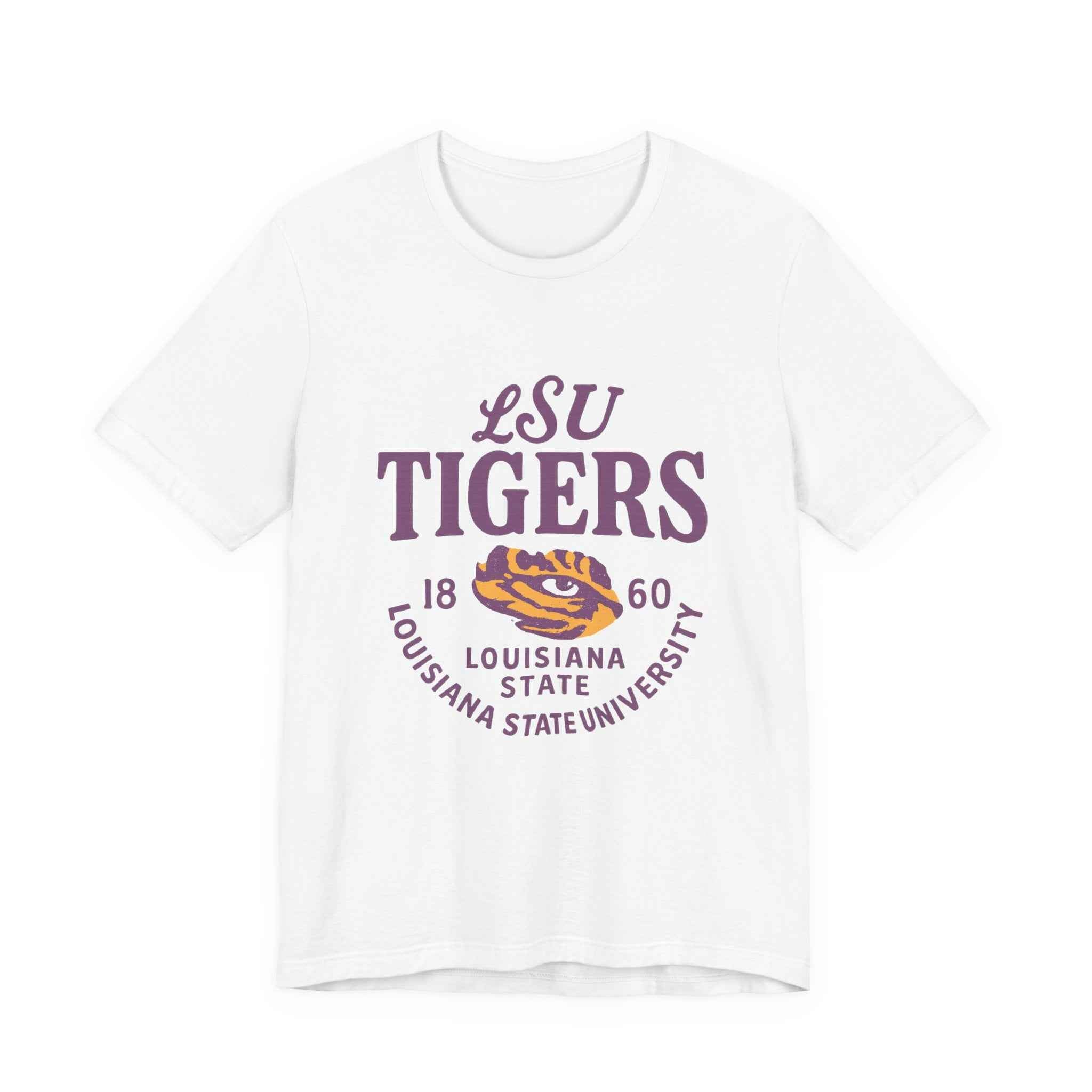 Vintage LSU Tigers T-Shirt | Retro Louisiana State Game Day Apparel