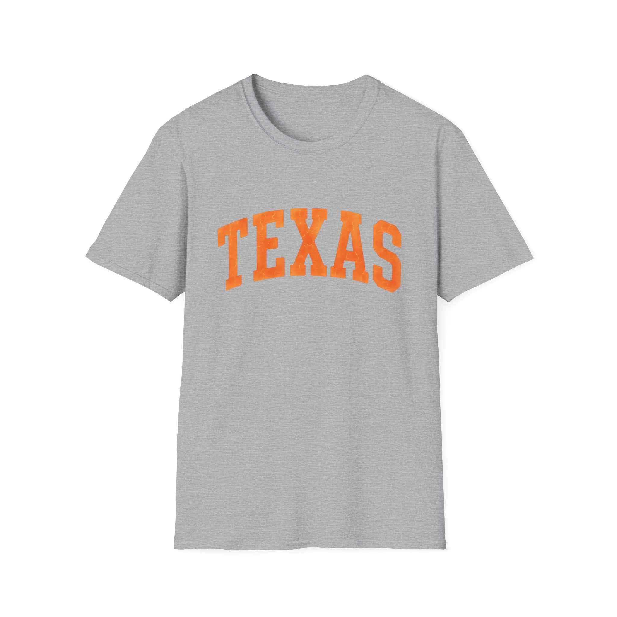 Texas Varsity Shirt Distressed College Town Tee
 Softstyle T-Shirt