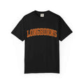Longhorns Arch Logo T-Shirt — Retro Collegiate Crew Tee