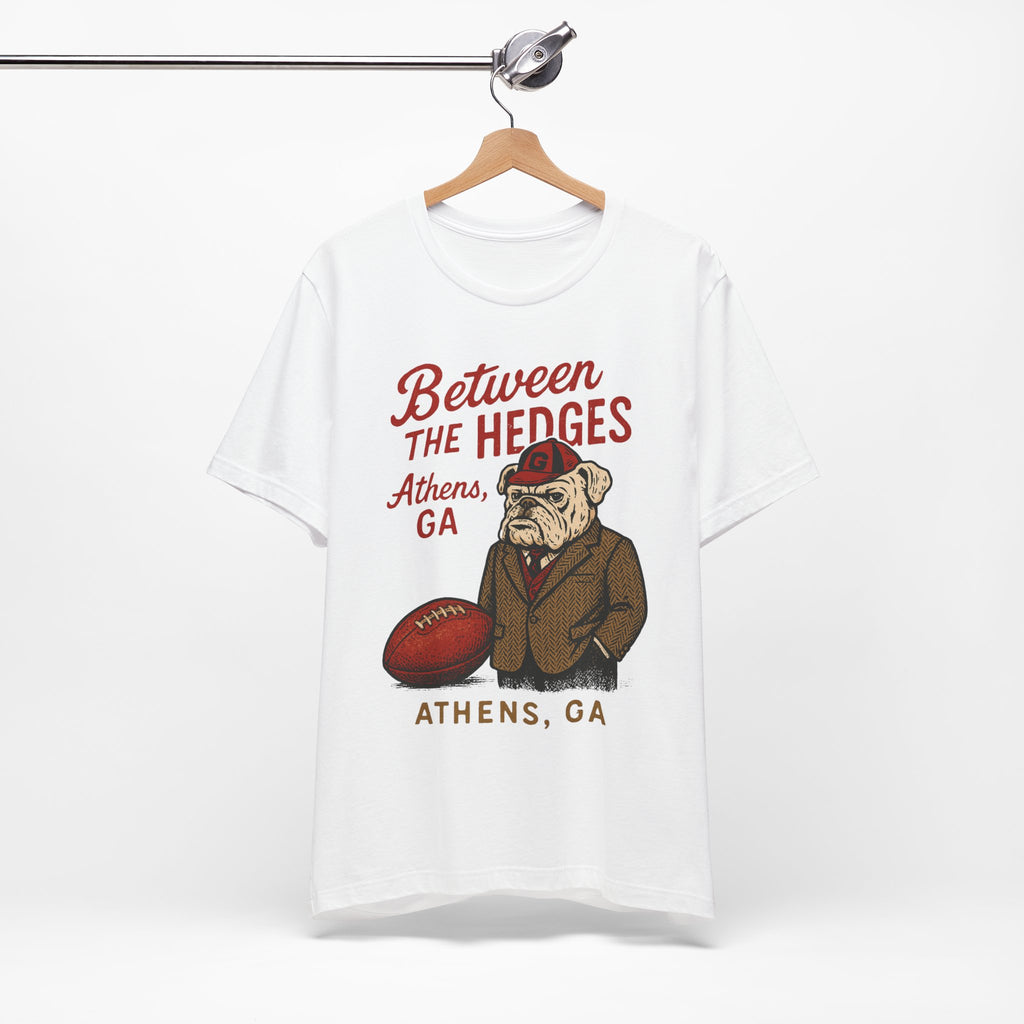 Between the Hedges Athens GA Bulldog Football T-Shirt
