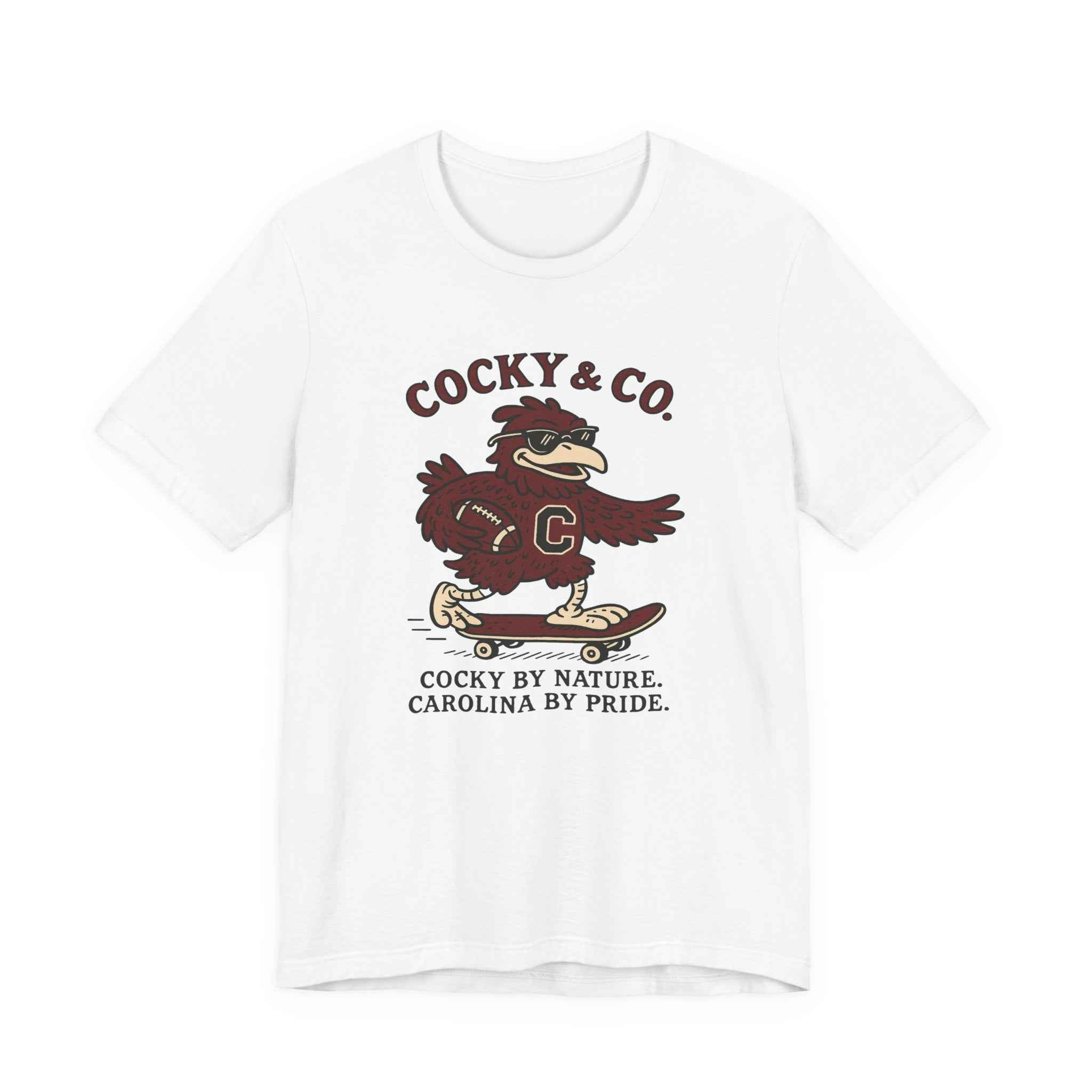 Cocky By Nature Carolina By Pride South Carolina Game day Unisex Jersey Short Sleeve Tee