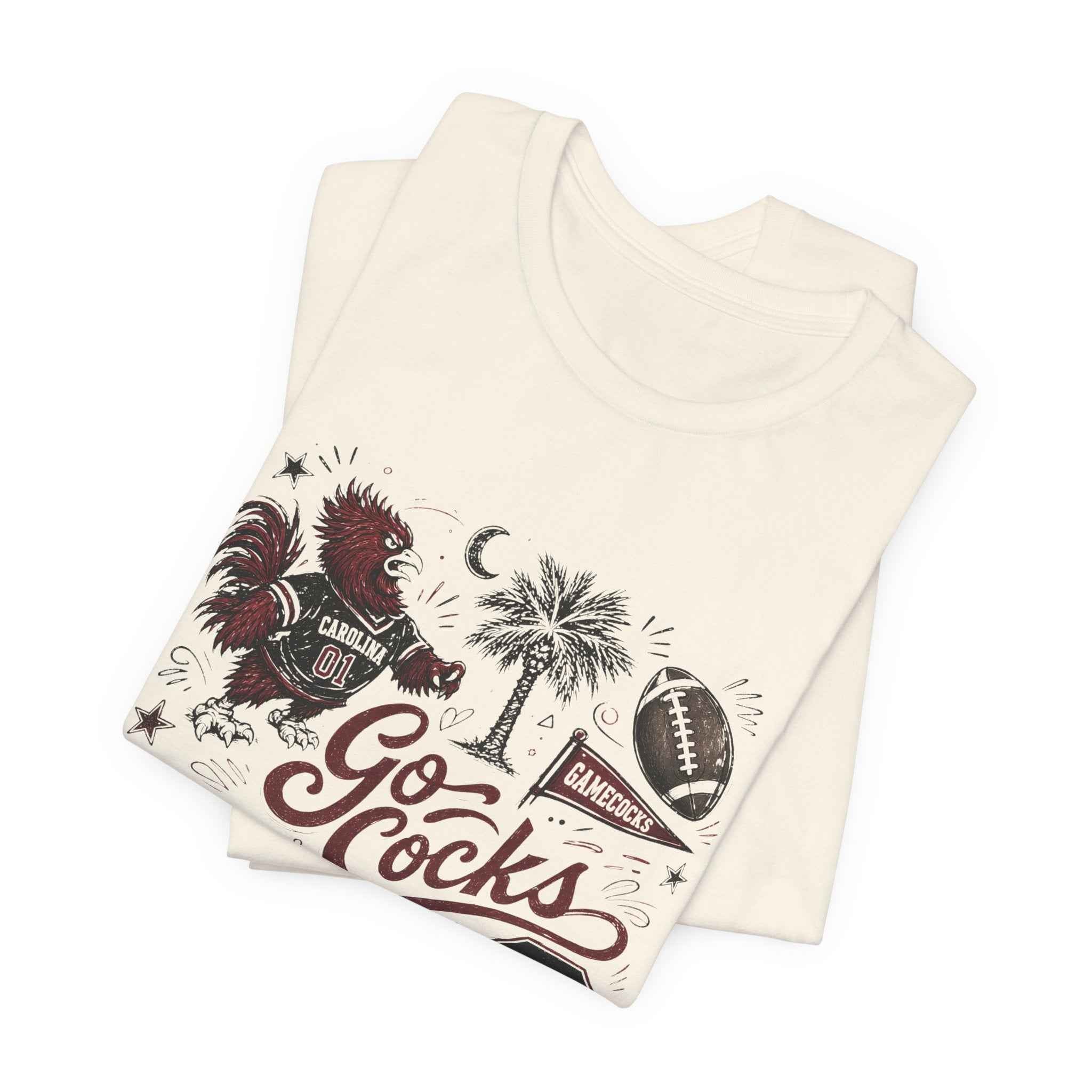 Vintage South Carolina Gamecocks T-Shirt | Go Cocks Retro Game Day Tee