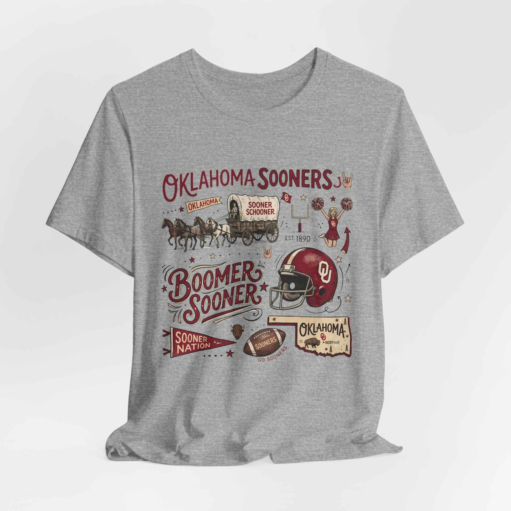 Vintage Oklahoma Sooners T-Shirt | Boomer Sooner Retro Game Day Tee