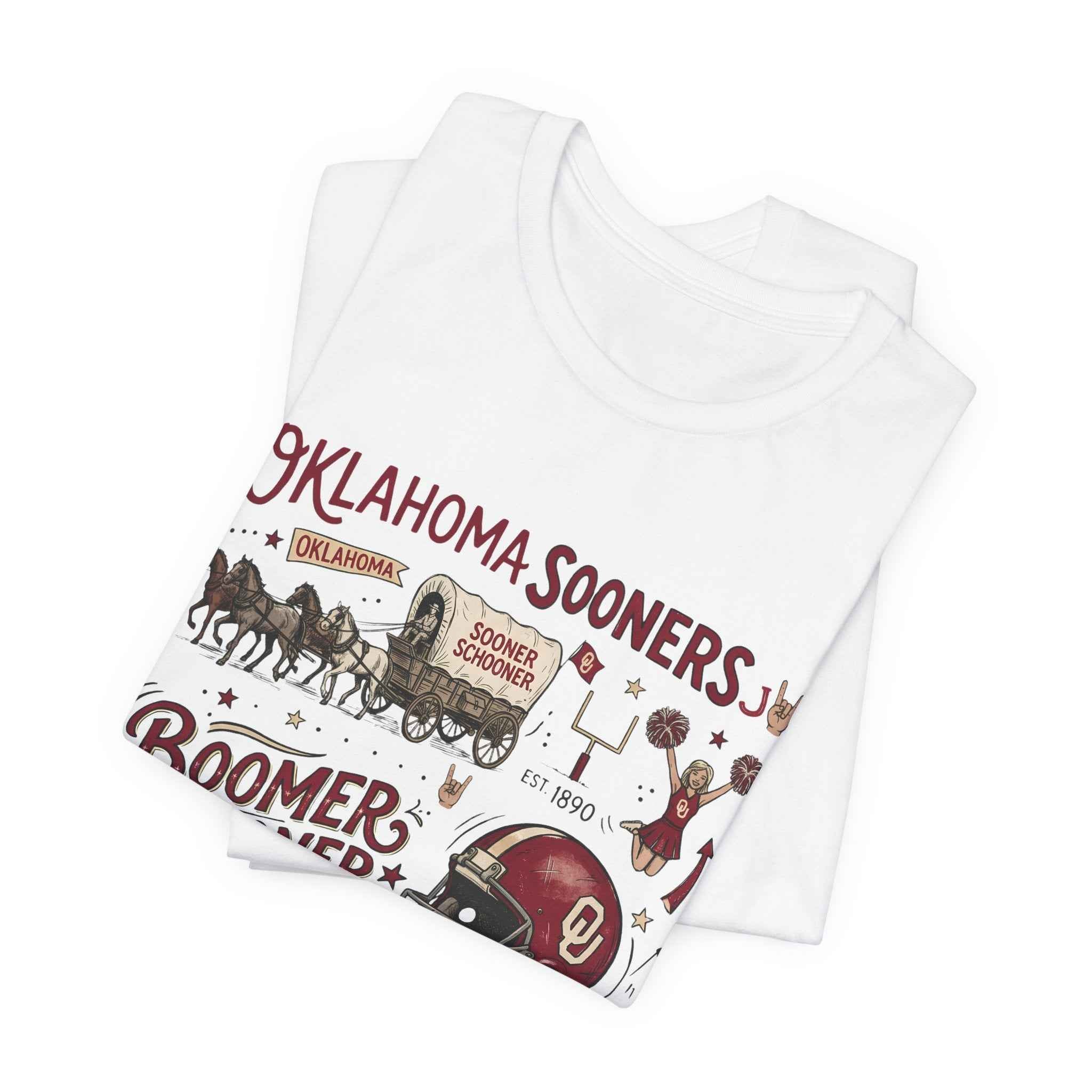 Vintage Oklahoma Sooners T-Shirt | Boomer Sooner Retro Game Day Tee