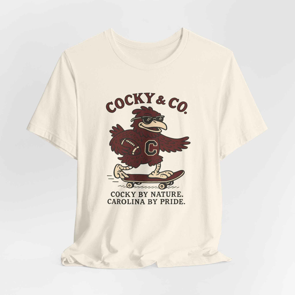 Cocky By Nature Carolina By Pride South Carolina Game day Unisex Jersey Short Sleeve Tee