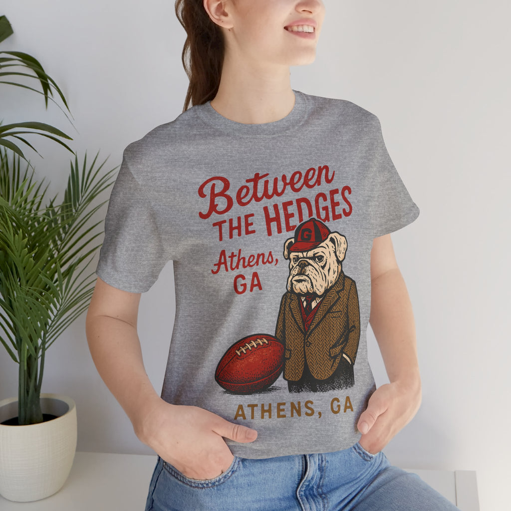 Between the Hedges Athens GA Bulldog Football T-Shirt