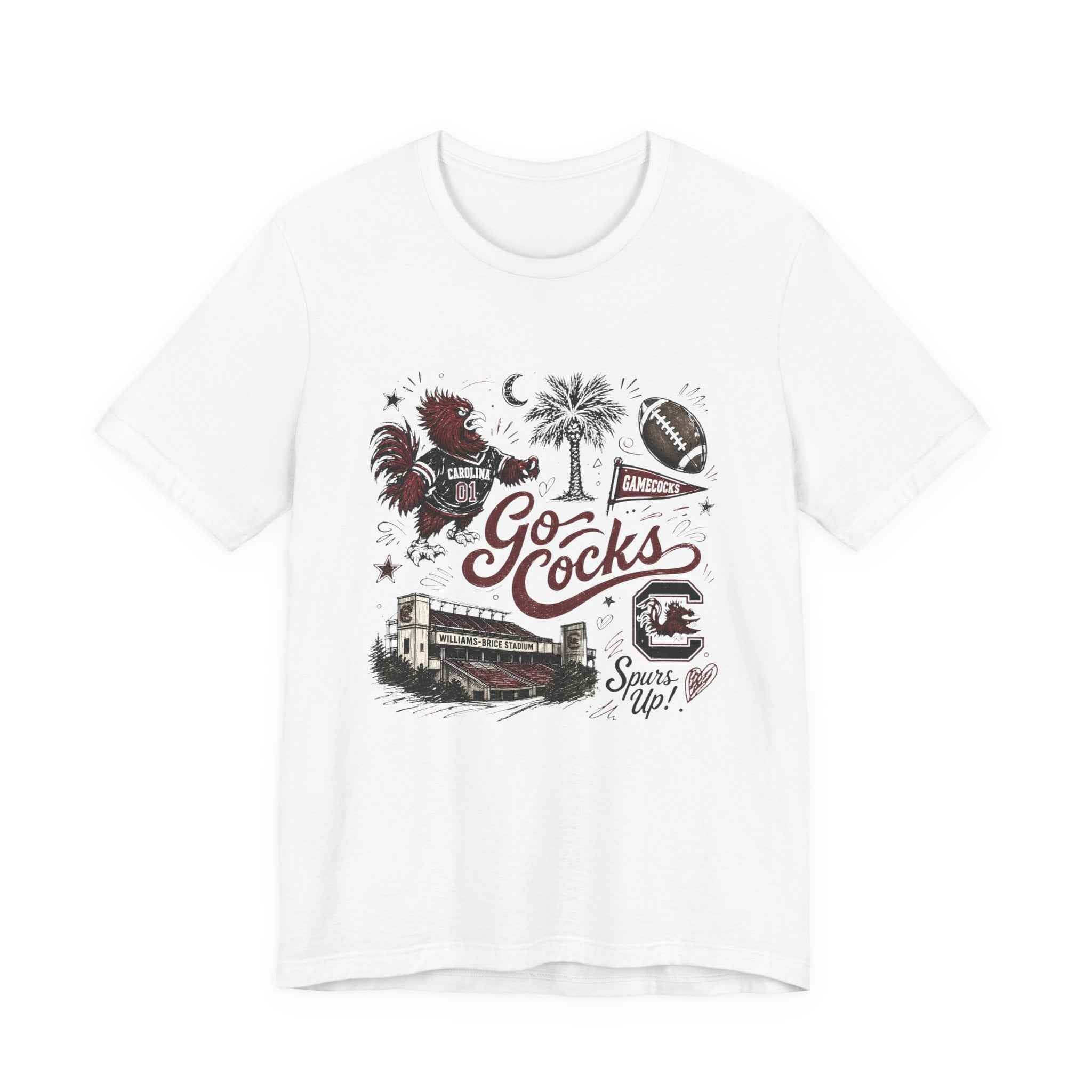 Vintage South Carolina Gamecocks T-Shirt | Go Cocks Retro Game Day Tee