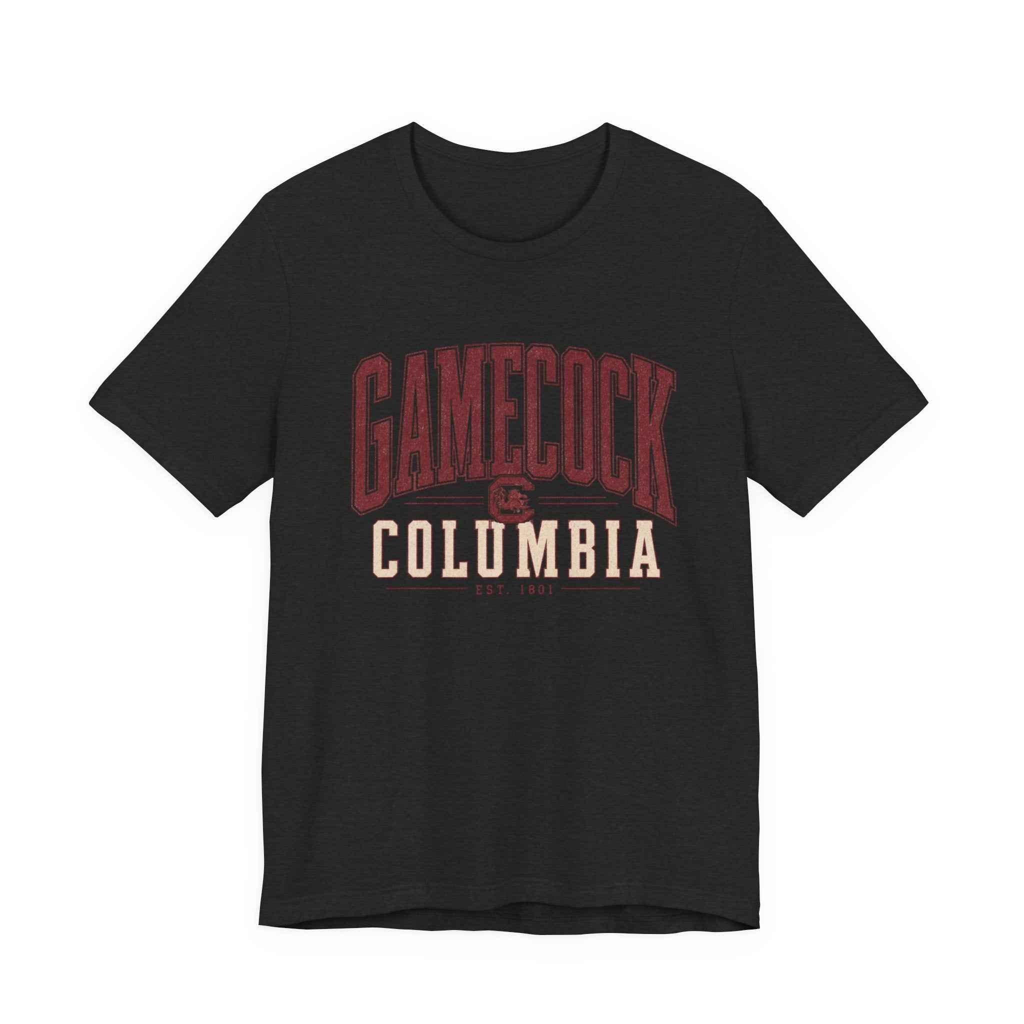 Gamecock Columbia T-Shirt - Vintage Collegiate Football Tee