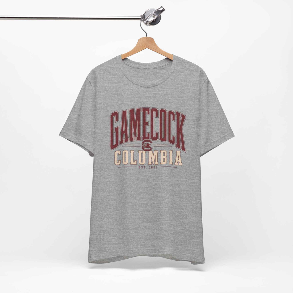Gamecock Columbia T-Shirt - Vintage Collegiate Football Tee