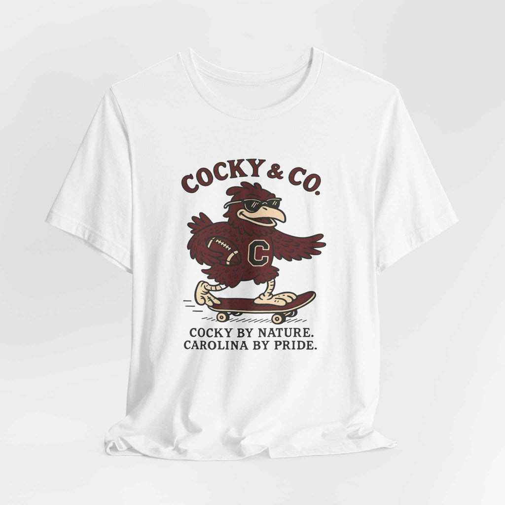 Cocky By Nature Carolina By Pride South Carolina Game day Unisex Jersey Short Sleeve Tee