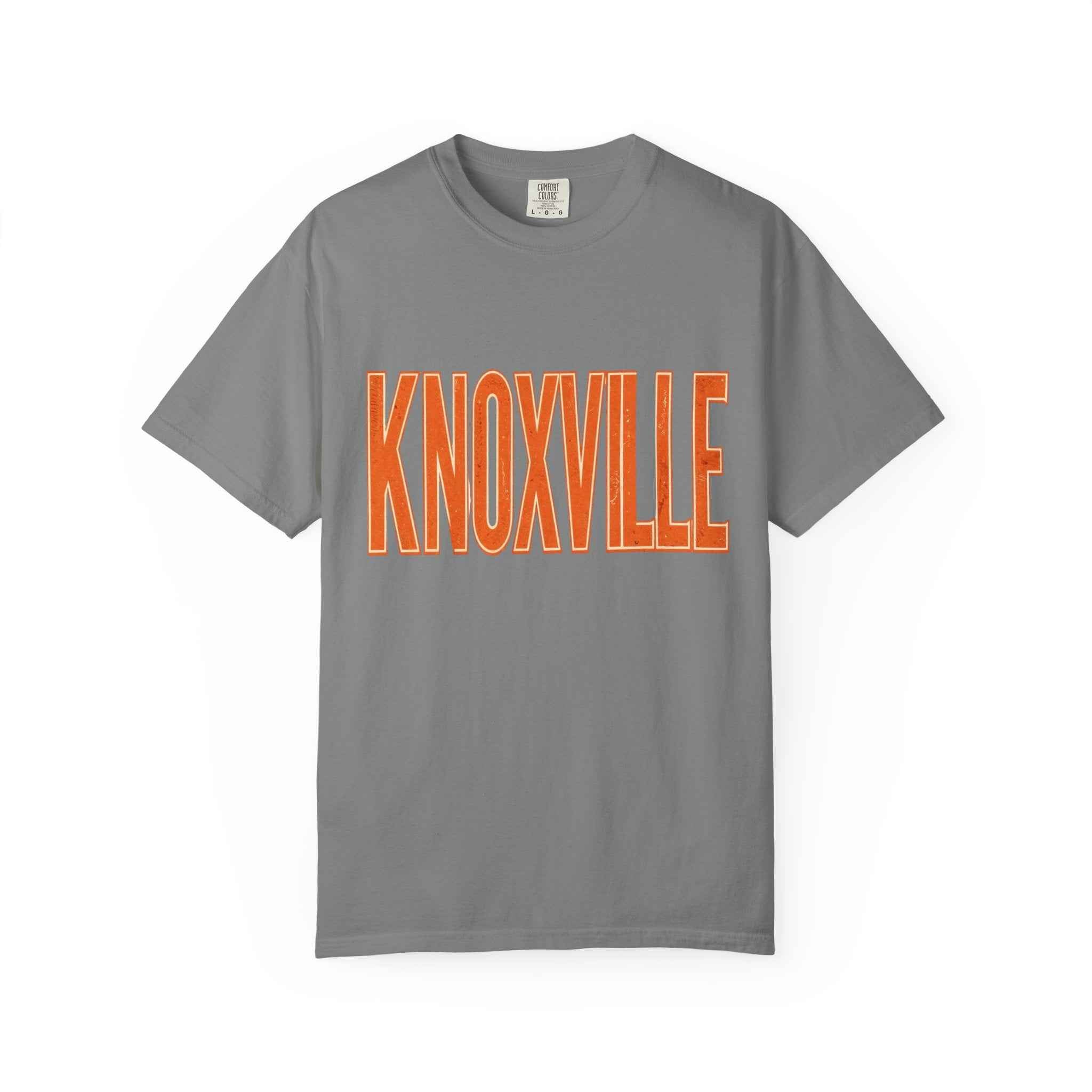 Knoxville Bold Block T-Shirt — Orange City Text Tee