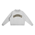 Vanderbilt Gameday Essential Fleece Mock-Neck Crew Sweatshirt - Print Ready Design Co.