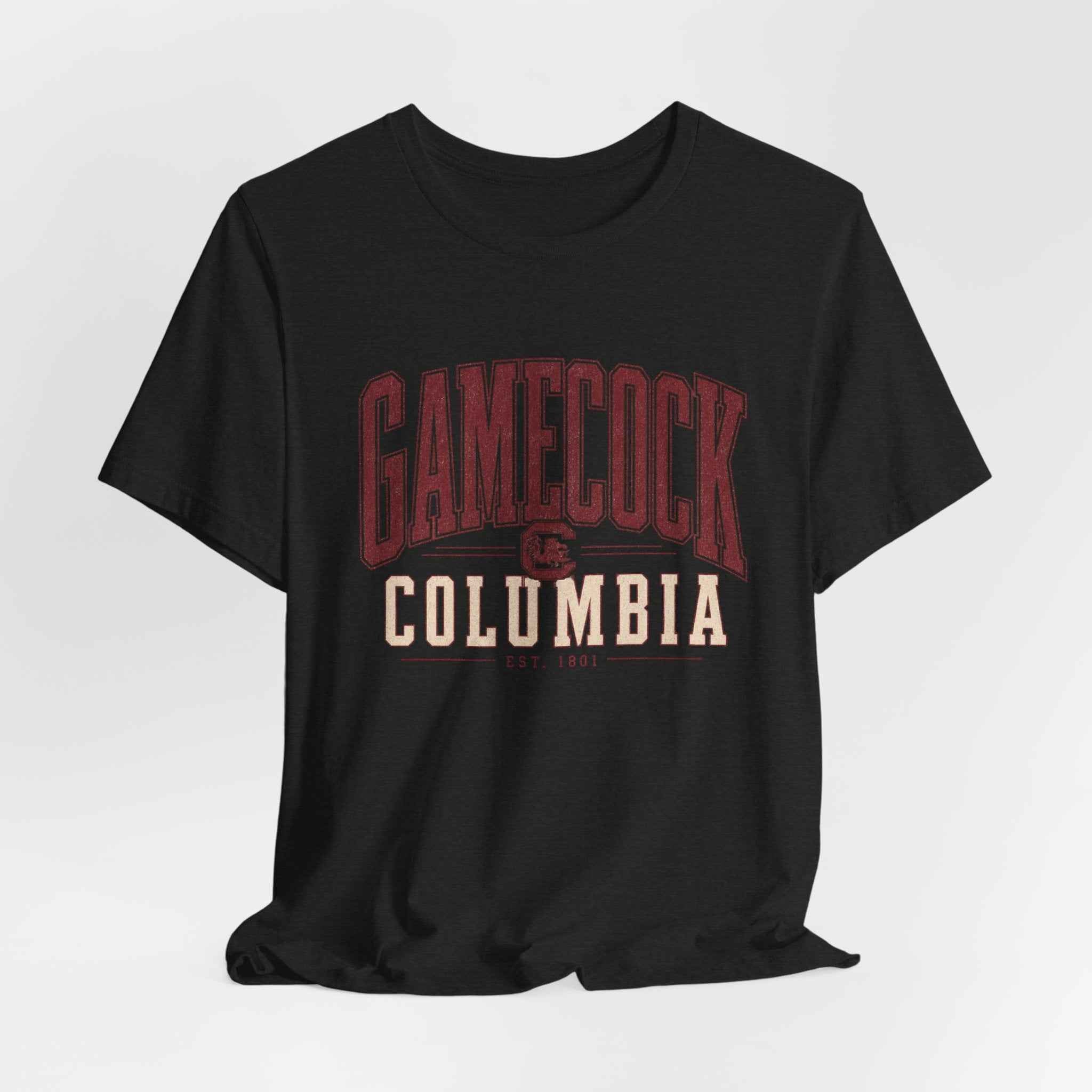 Gamecock Columbia T-Shirt - Vintage Collegiate Football Tee