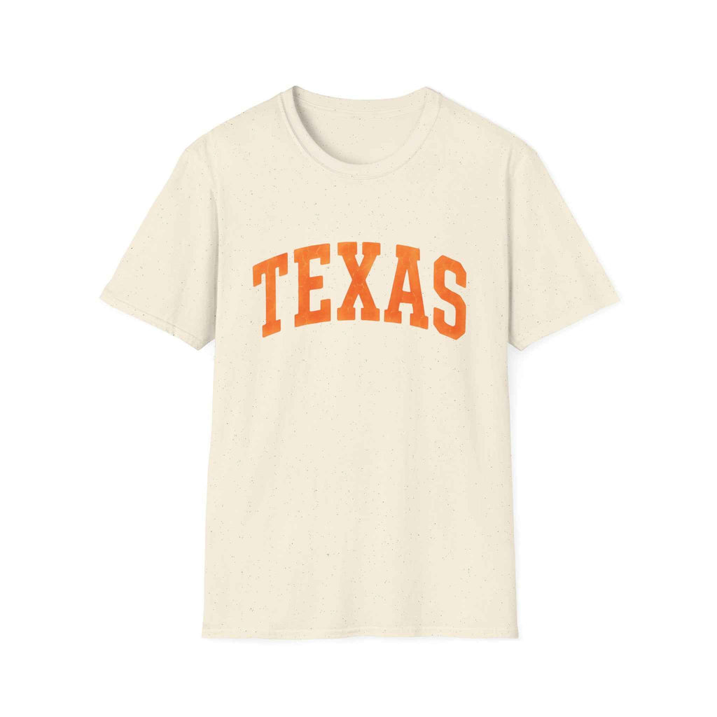 Texas Varsity Shirt Distressed College Town Tee
 Softstyle T-Shirt