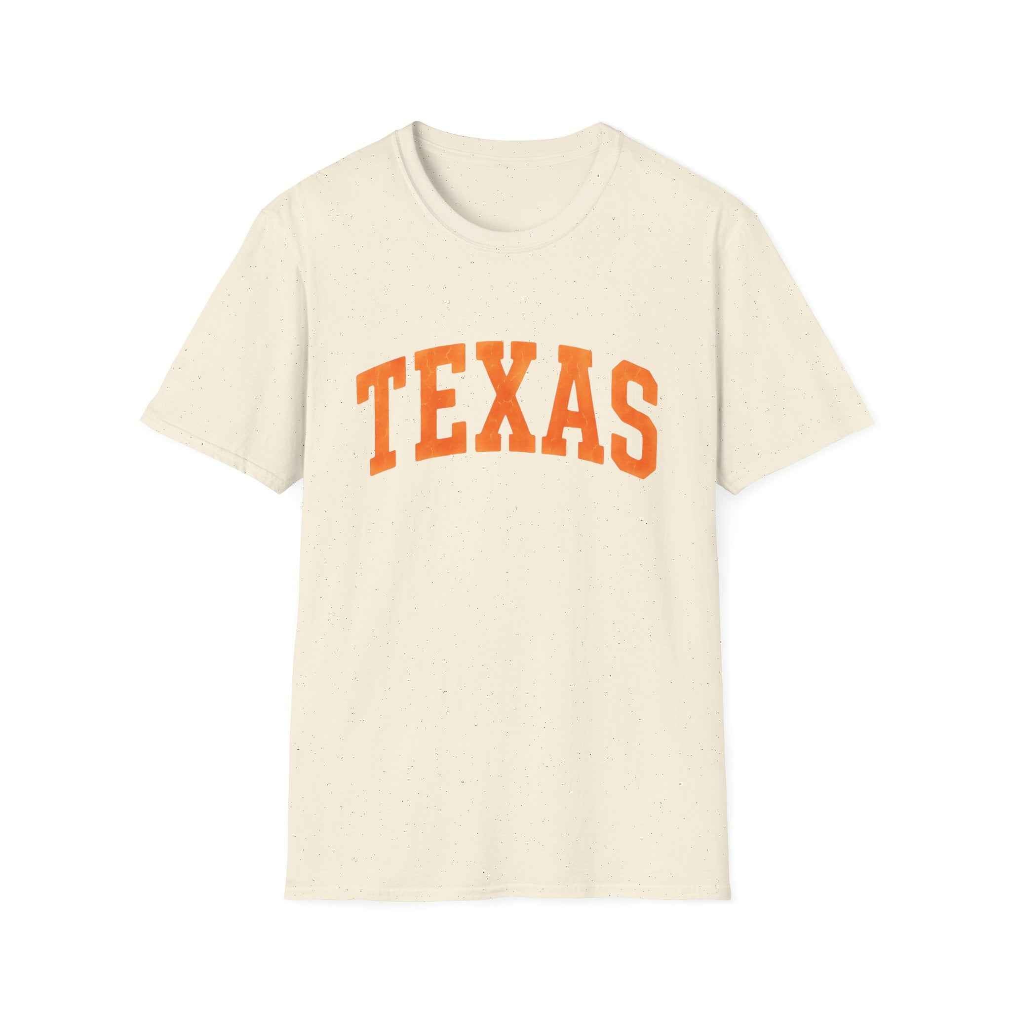 Texas Varsity Shirt Distressed College Town Tee
 Softstyle T-Shirt