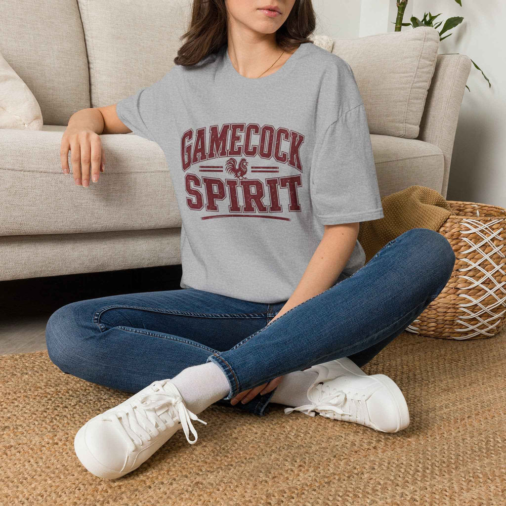 Gamecock Spirit T-Shirt — Retro College Mascot Tee
