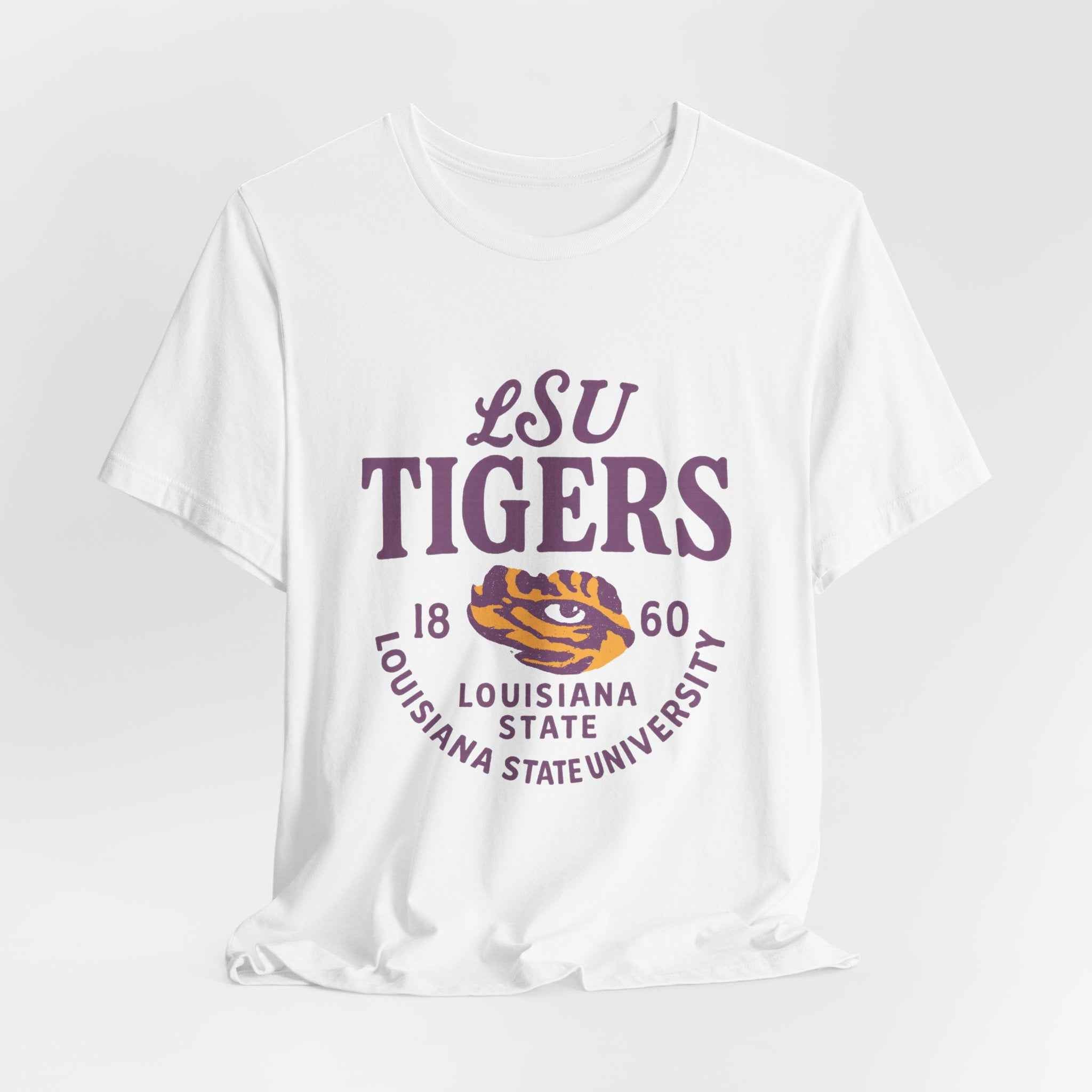 Vintage LSU Tigers T-Shirt | Retro Louisiana State Game Day Apparel