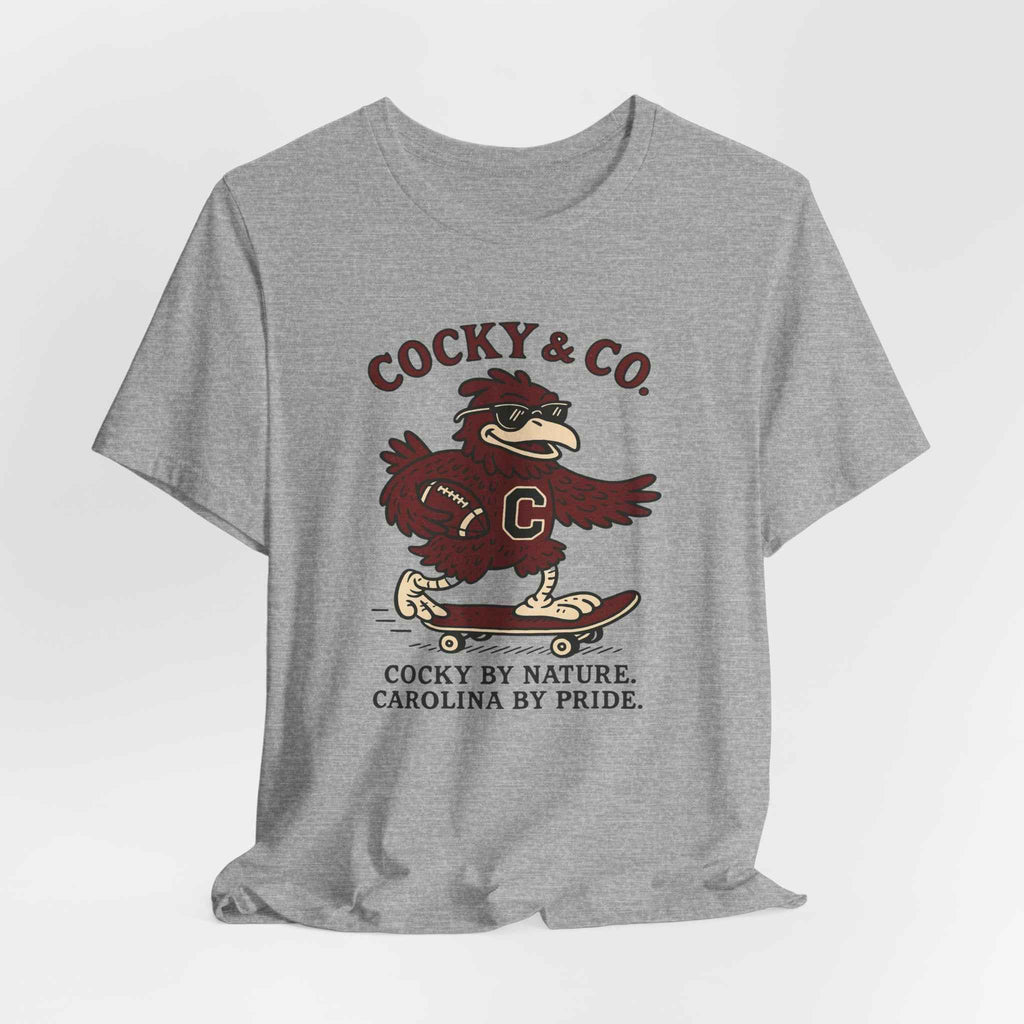 Cocky By Nature Carolina By Pride South Carolina Game day Unisex Jersey Short Sleeve Tee