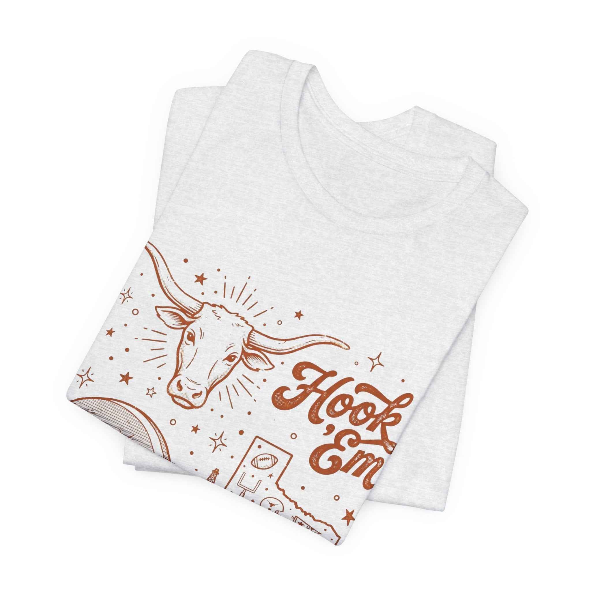 Vintage Texas Longhorns Shirt | Hook 'Em Retro Western College Game Day Tee