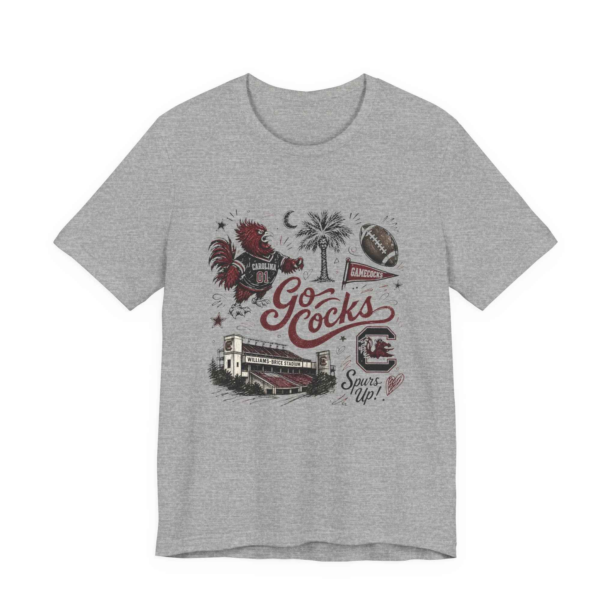 Vintage South Carolina Gamecocks T-Shirt | Go Cocks Retro Game Day Tee