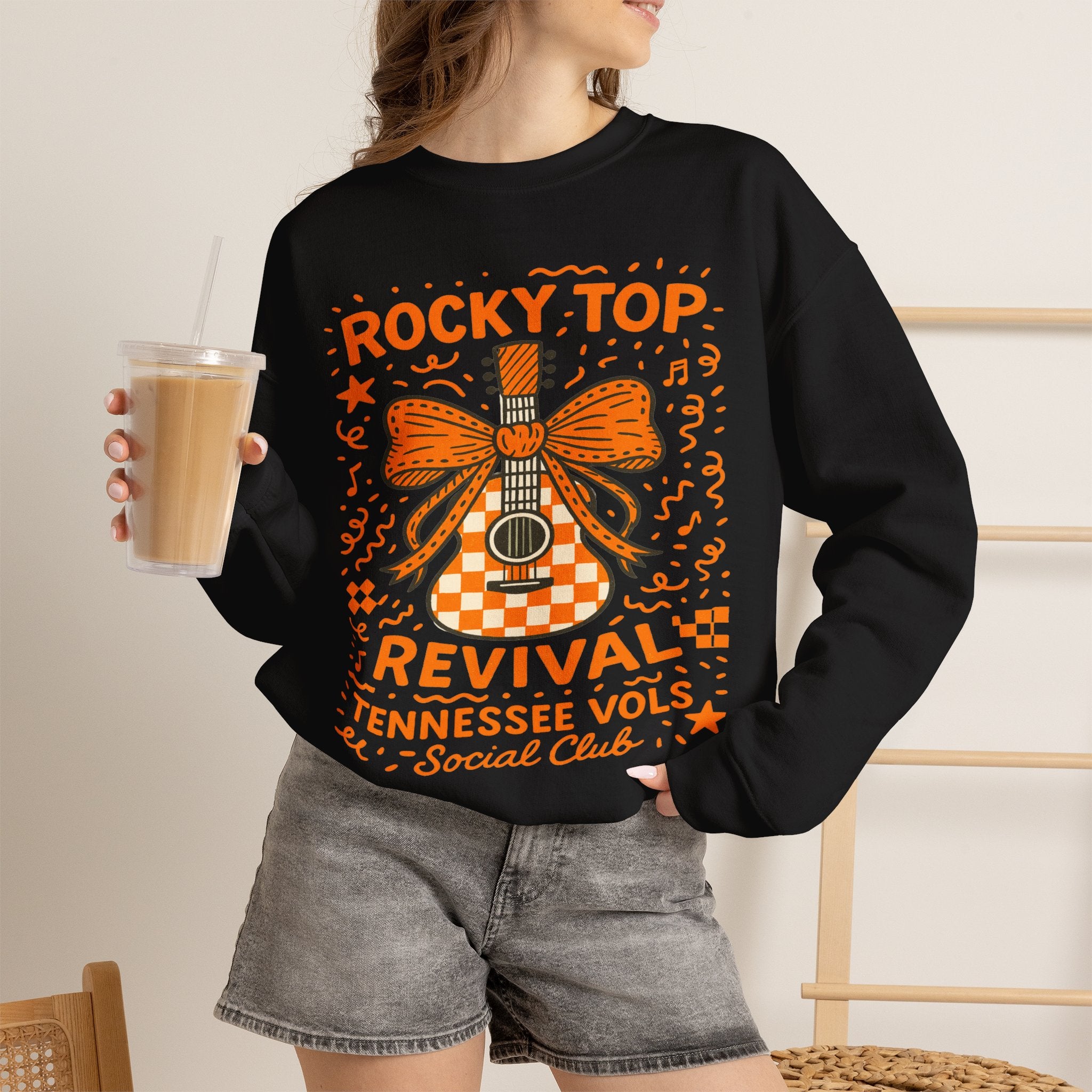 Rocky Top Revival Tennessee Vols Crewneck Sweatshirt