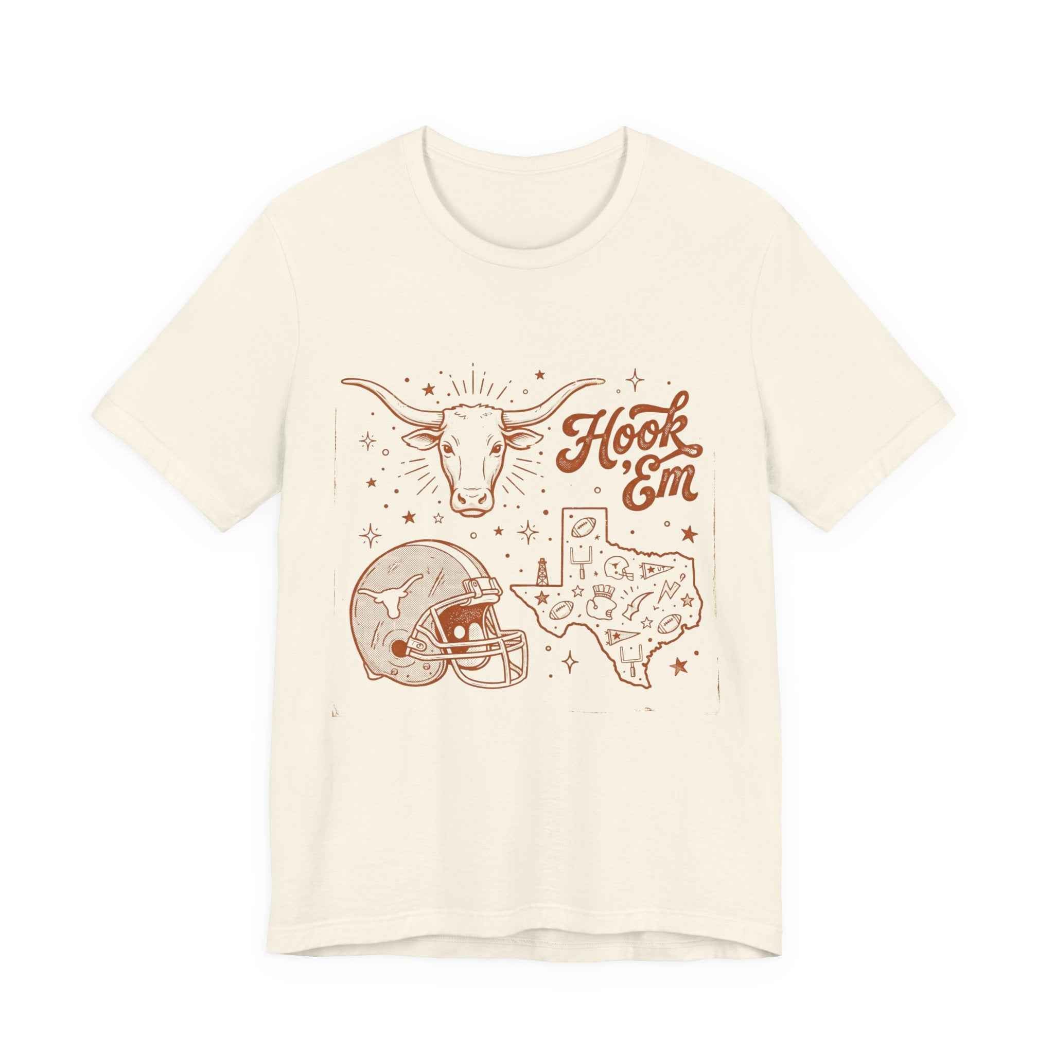 Vintage Texas Longhorns Shirt | Hook 'Em Retro Western College Game Day Tee