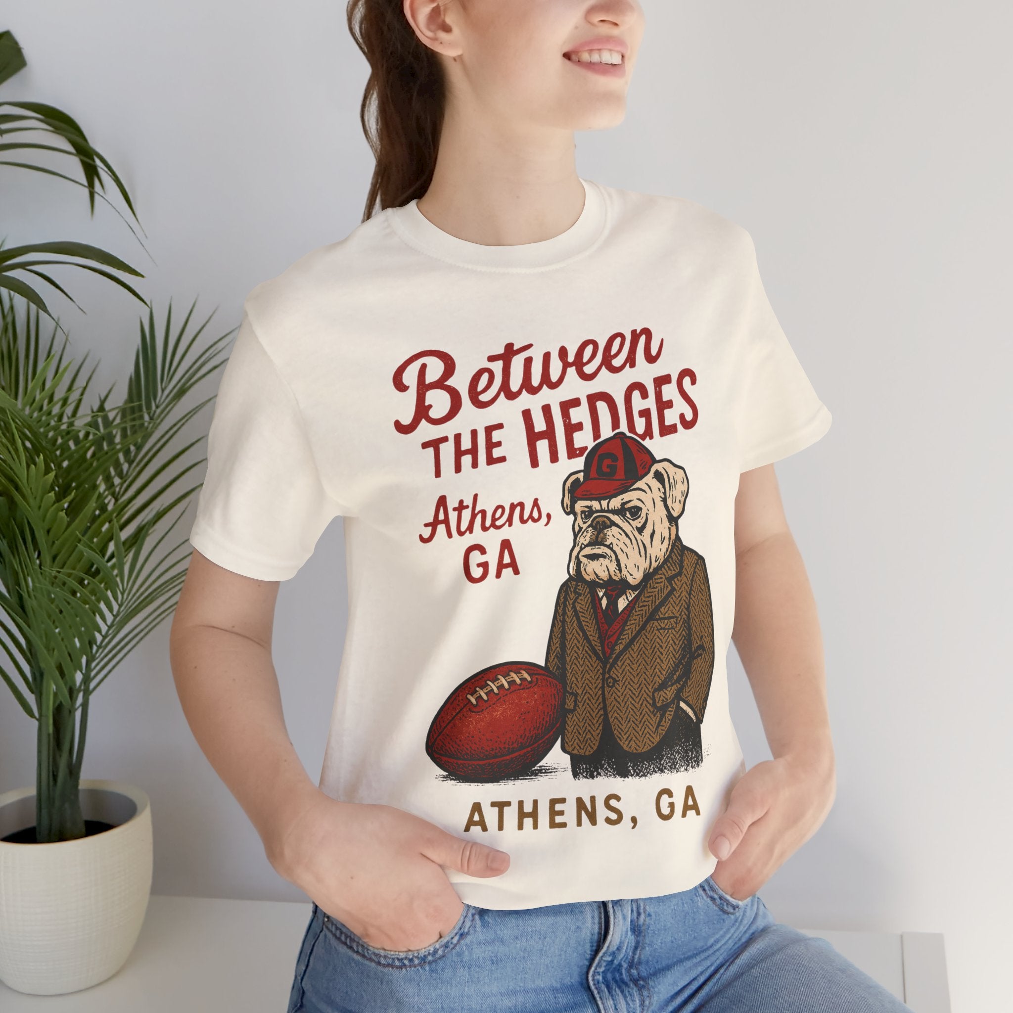 Between the Hedges Athens GA Bulldog Football T-Shirt