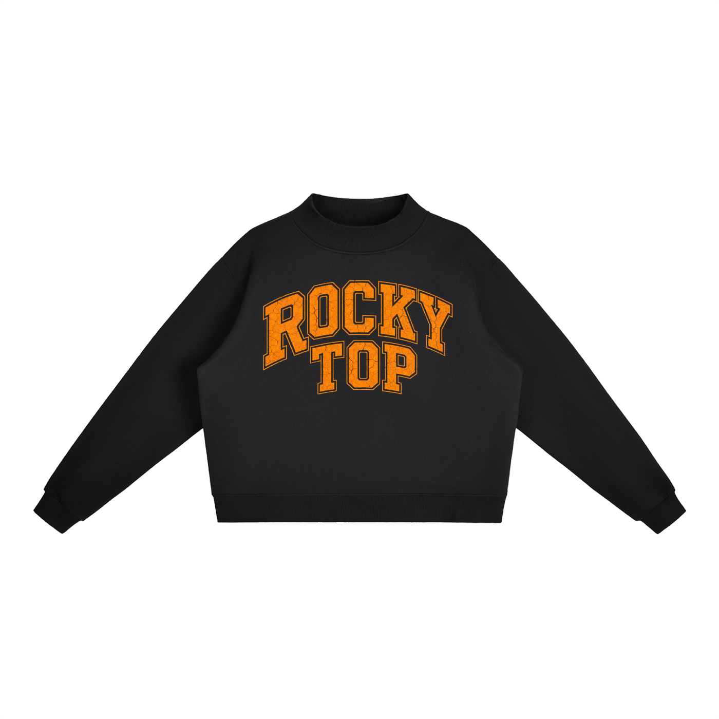 Rocky Top Tennessee  Essential Fleece Mock-Neck Crew Sweatshirt - Print Ready Design Co.