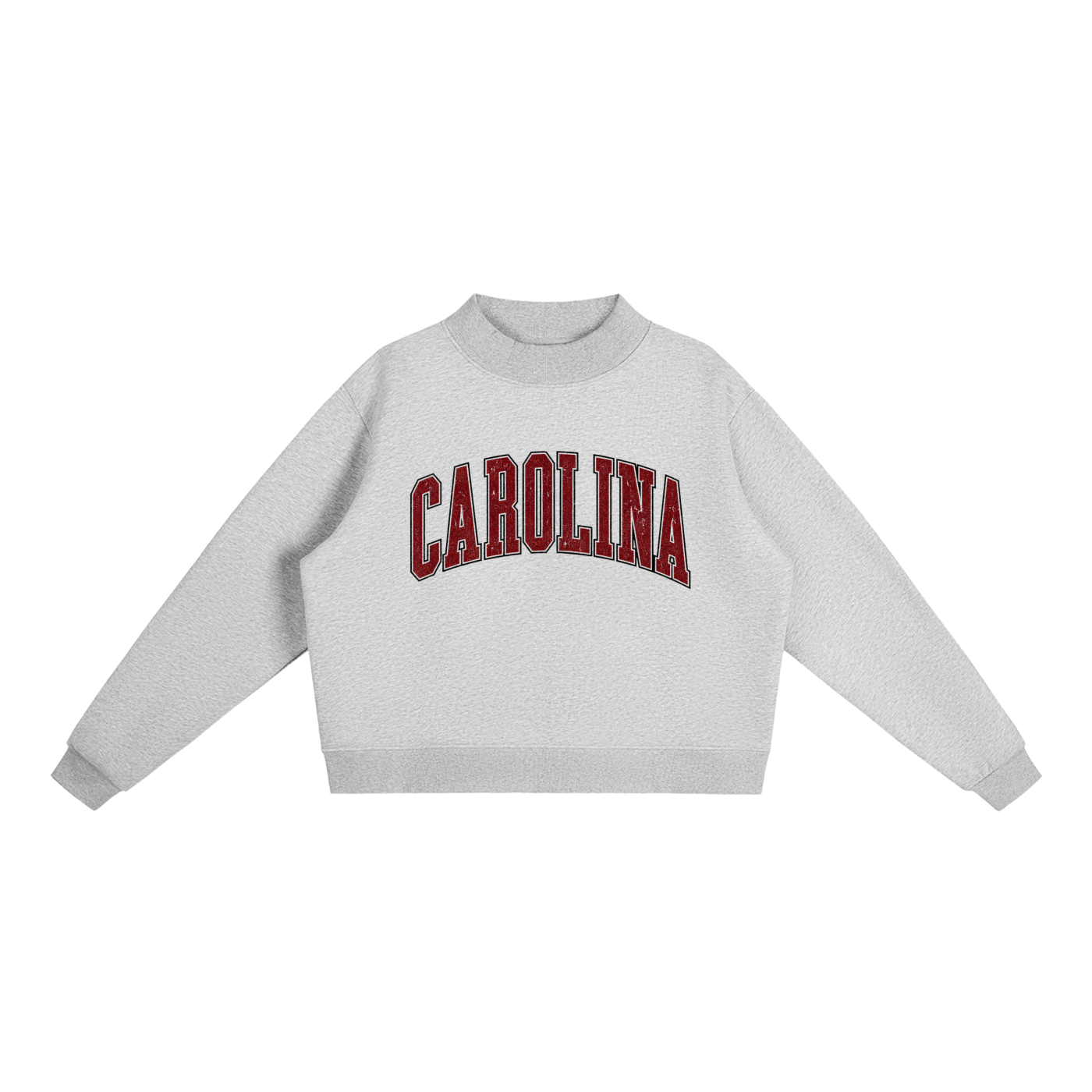 South Carolina Game Day Essential Fleece Mock-Neck Crew Sweatshirt - Print Ready Design Co.