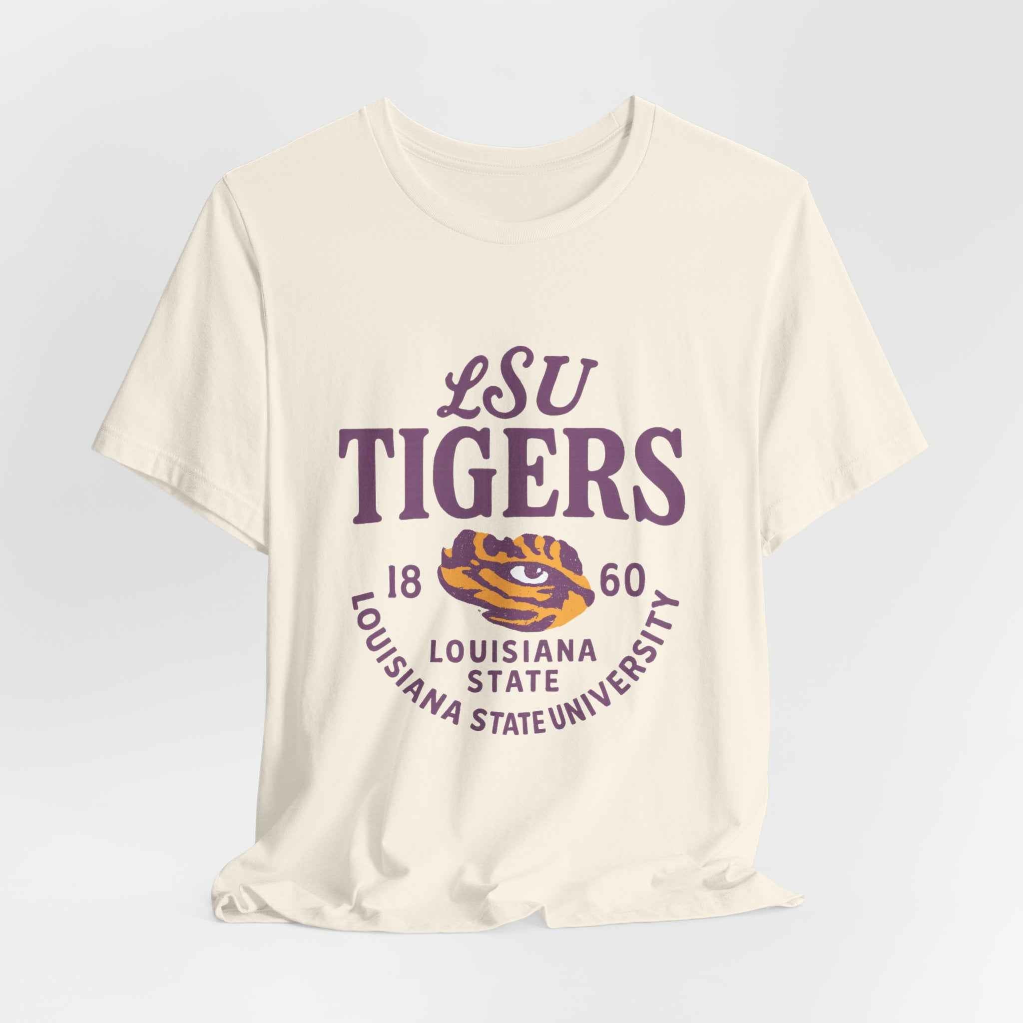 Vintage LSU Tigers T-Shirt | Retro Louisiana State Game Day Apparel