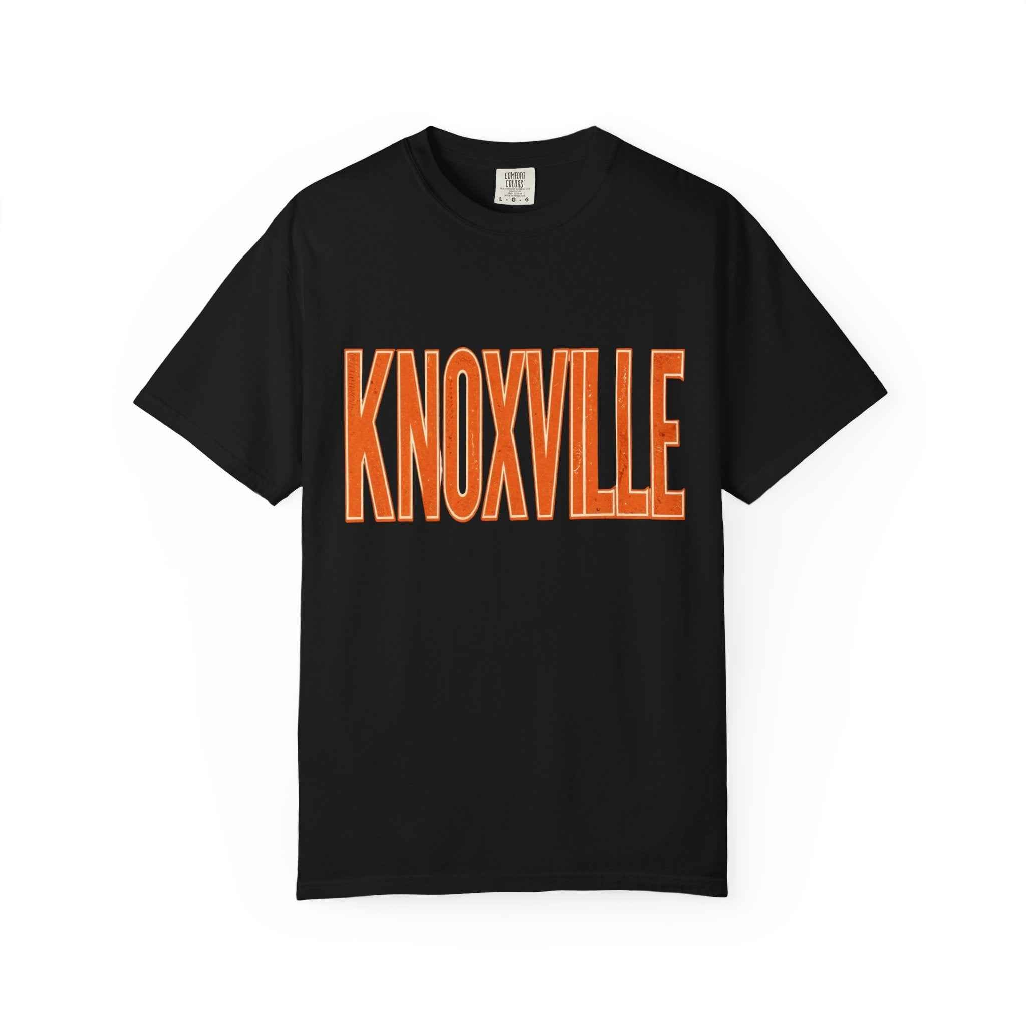 Knoxville Bold Block T-Shirt — Orange City Text Tee