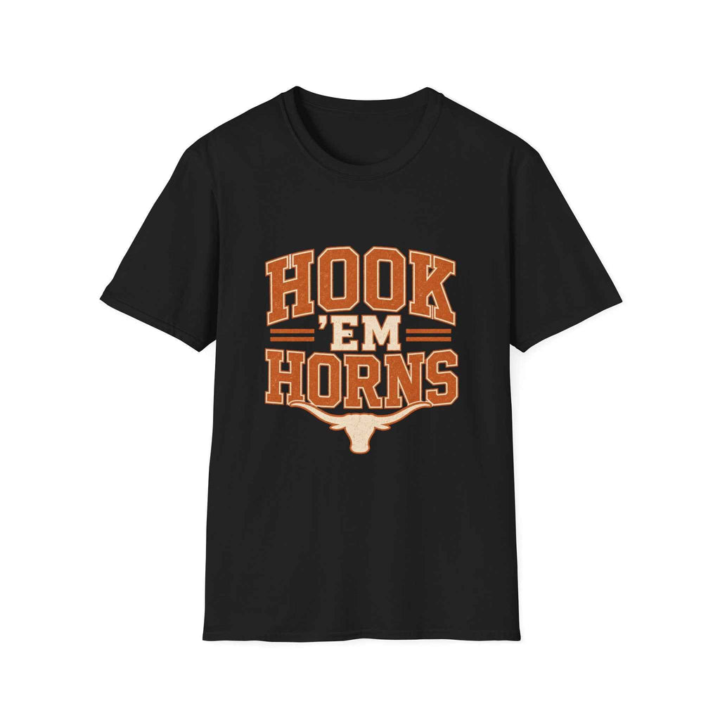 Hook 'Em Horns Longhorns T-Shirt — College Football Texas Spirit Tee