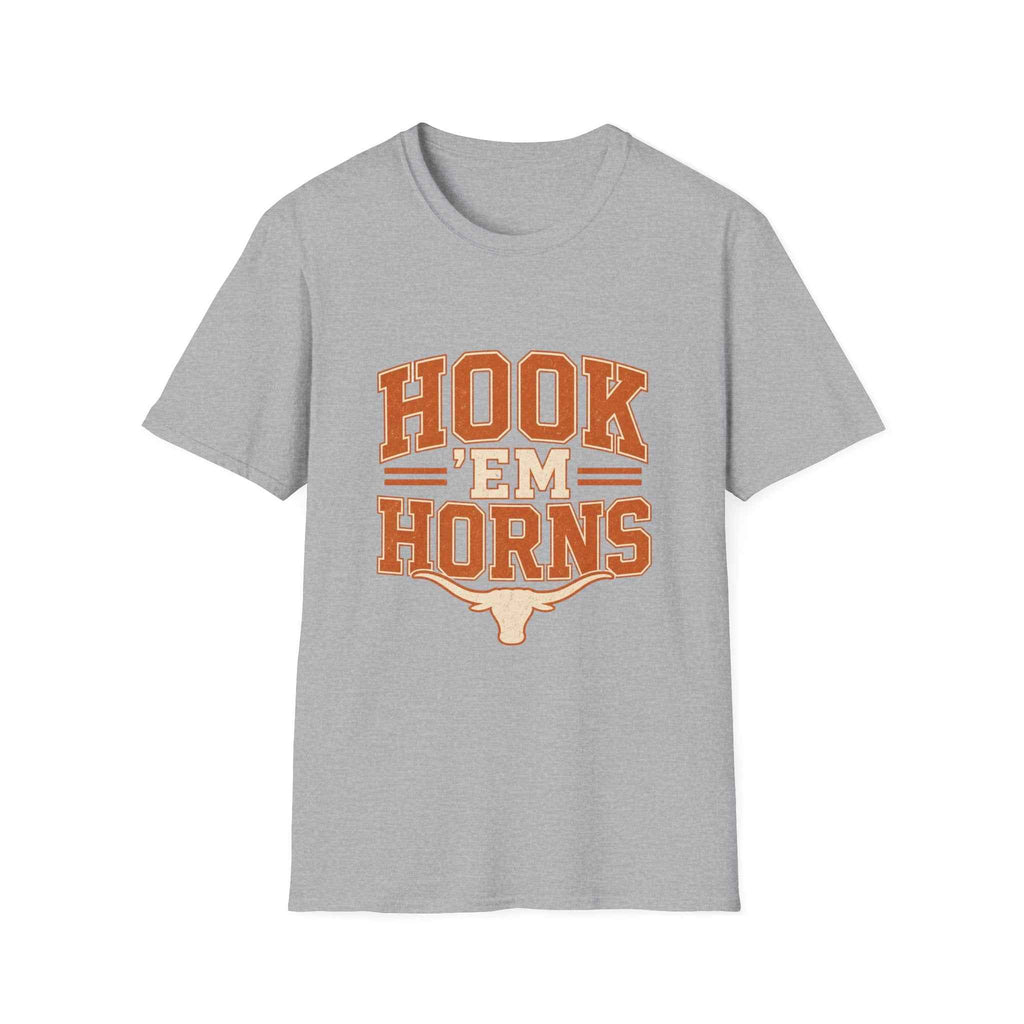 Hook 'Em Horns Longhorns T-Shirt — College Football Texas Spirit Tee