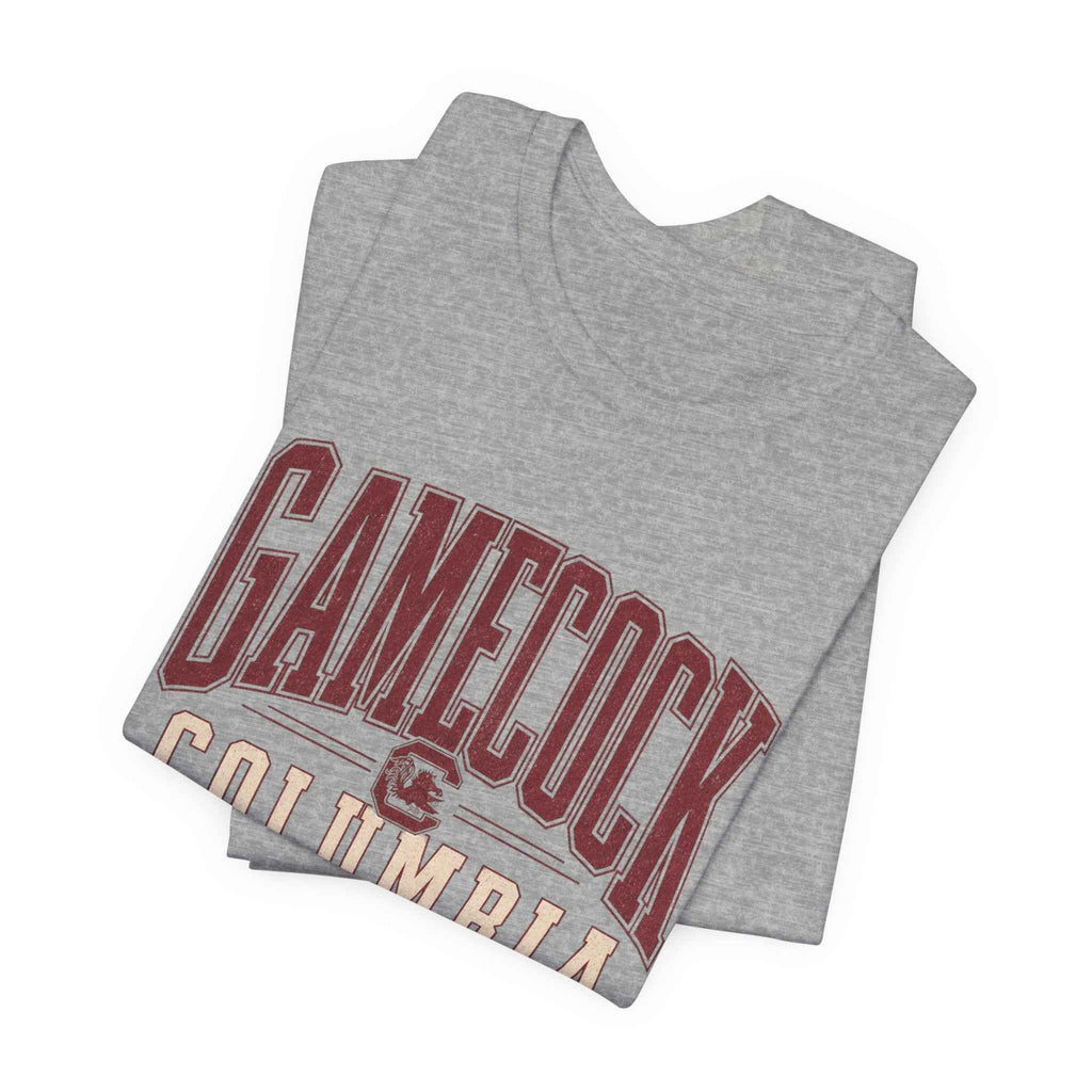 Gamecock Columbia T-Shirt - Vintage Collegiate Football Tee
