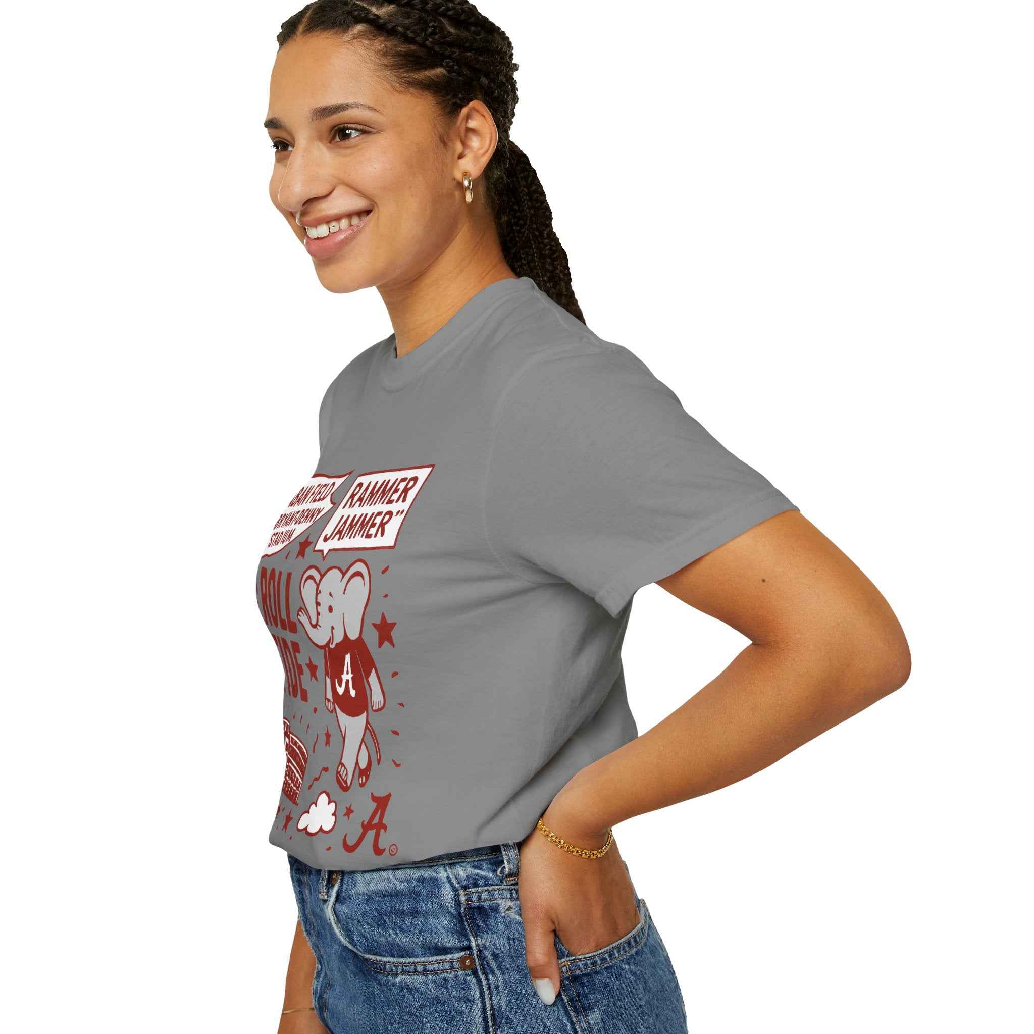 Alabama 'Roll Tide' Elephant Graphic T-Shirt