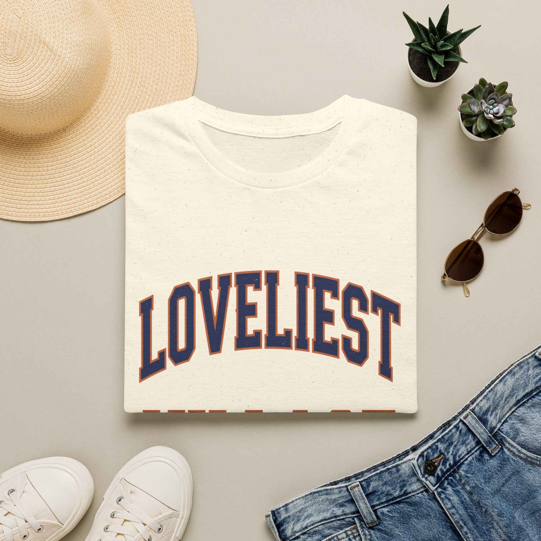 Loveliest Village T-Shirt — Vintage Collegiate Graphic Tee