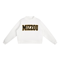 Mizzou Varsity Shirt Distressed Retro Typography Tee Mock Neck Sweatshirt - Print Ready Design Co.