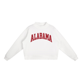Alabama Essential Fleece Mock-Neck Crew Sweatshirt - Print Ready Design Co.