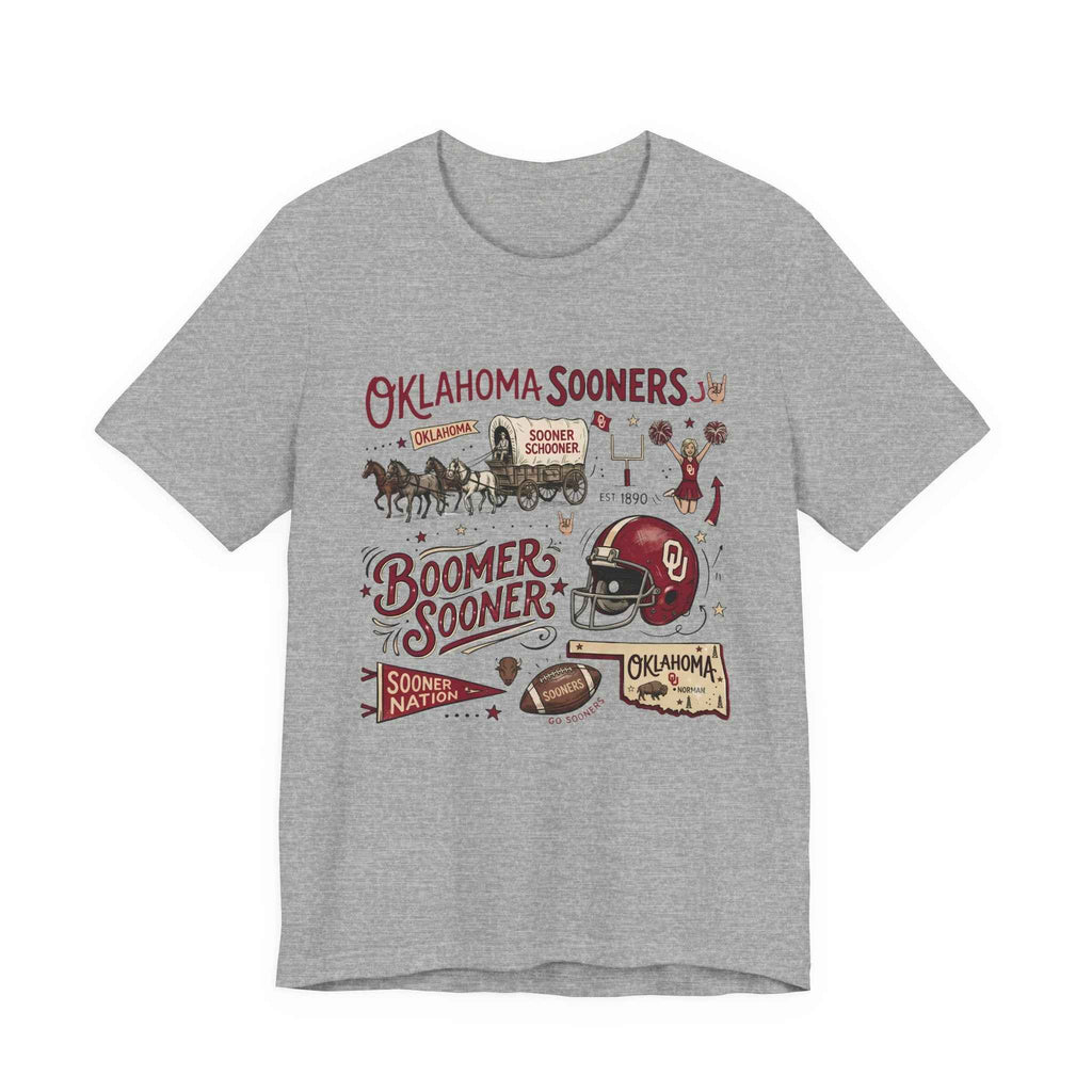 Vintage Oklahoma Sooners T-Shirt | Boomer Sooner Retro Game Day Tee