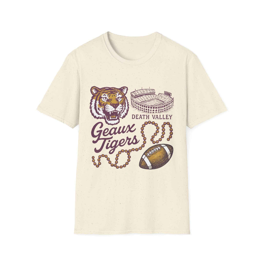 Death Valley 'Geaux Tigers' Vintage LSU Football T-Shirt