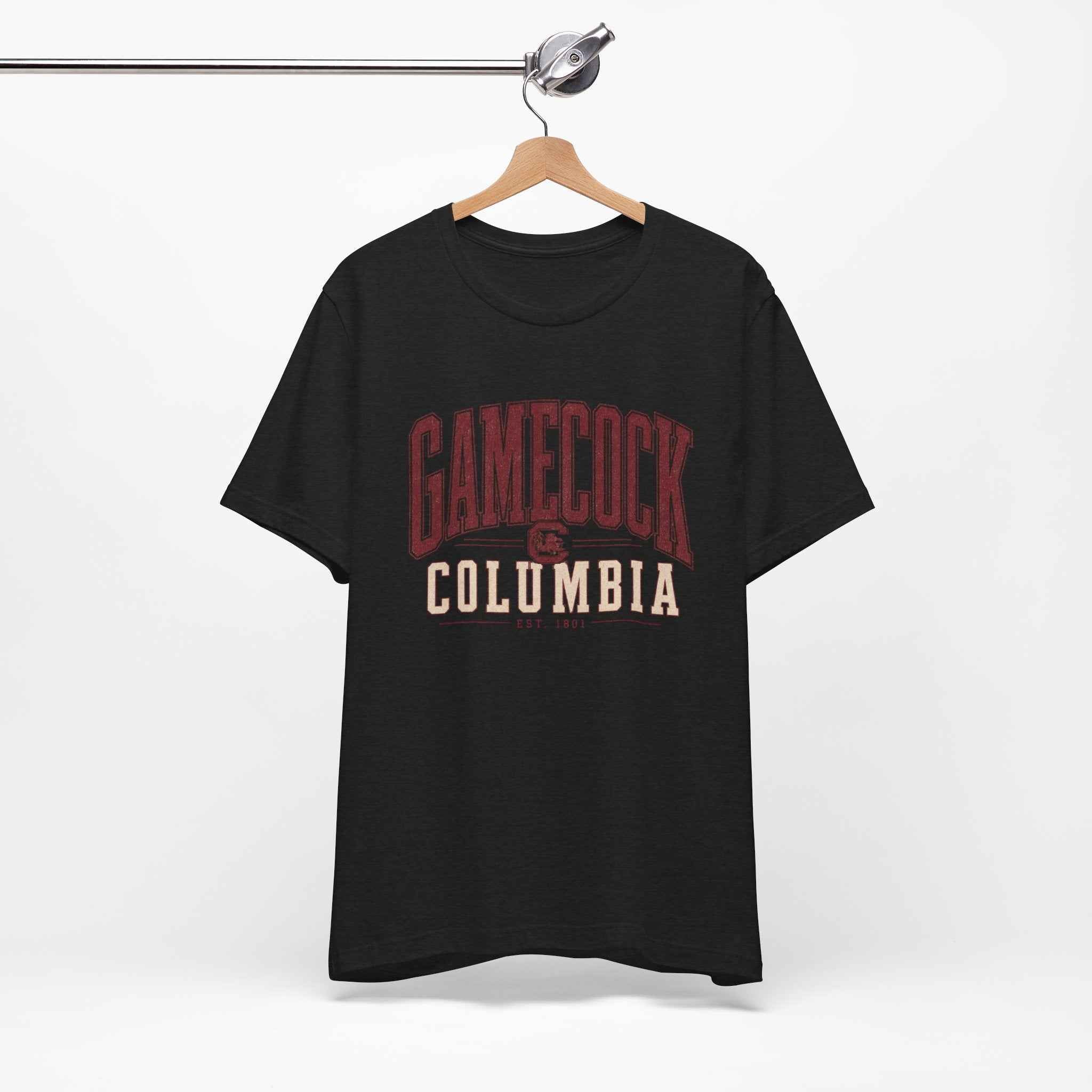 Gamecock Columbia T-Shirt - Vintage Collegiate Football Tee