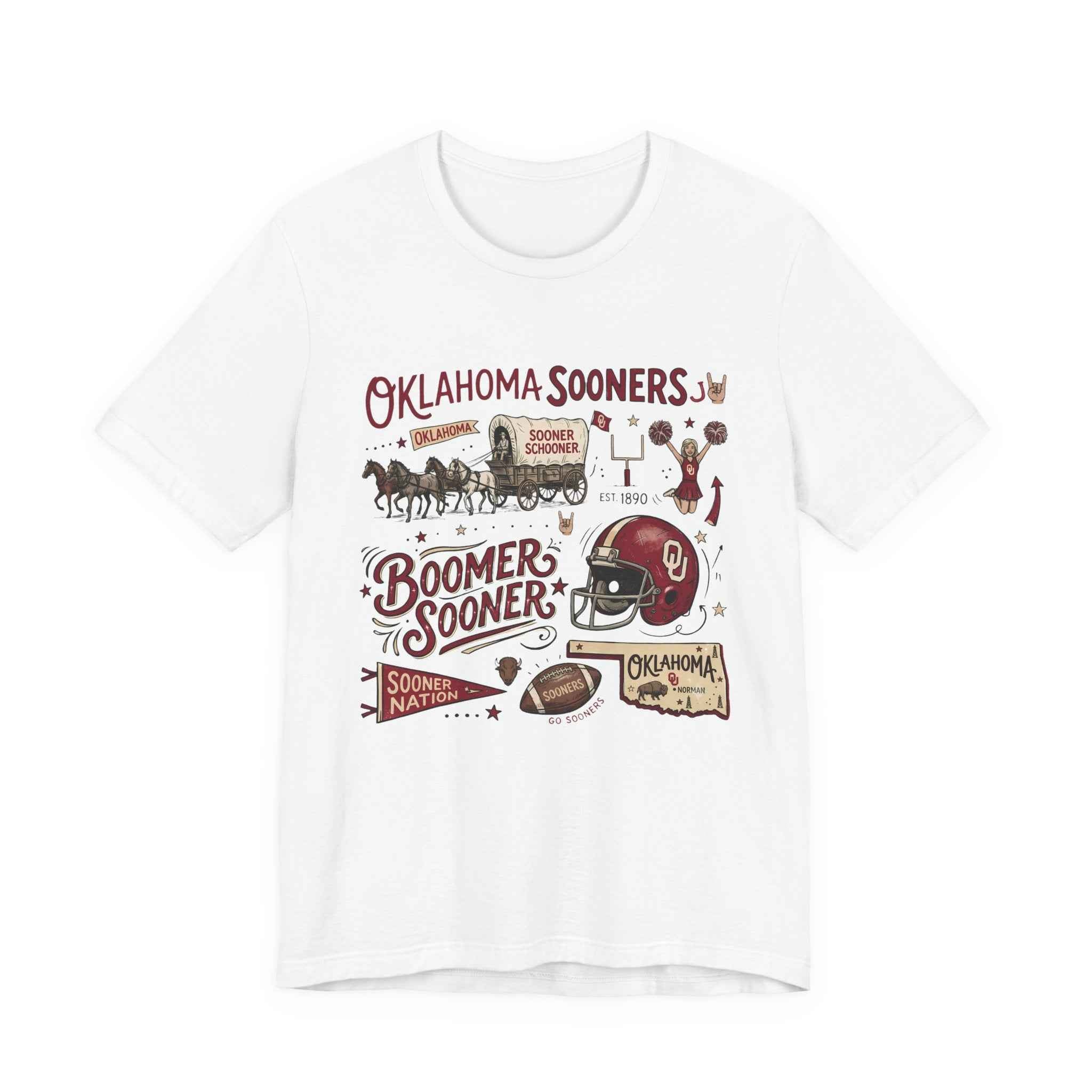 Vintage Oklahoma Sooners T-Shirt | Boomer Sooner Retro Game Day Tee