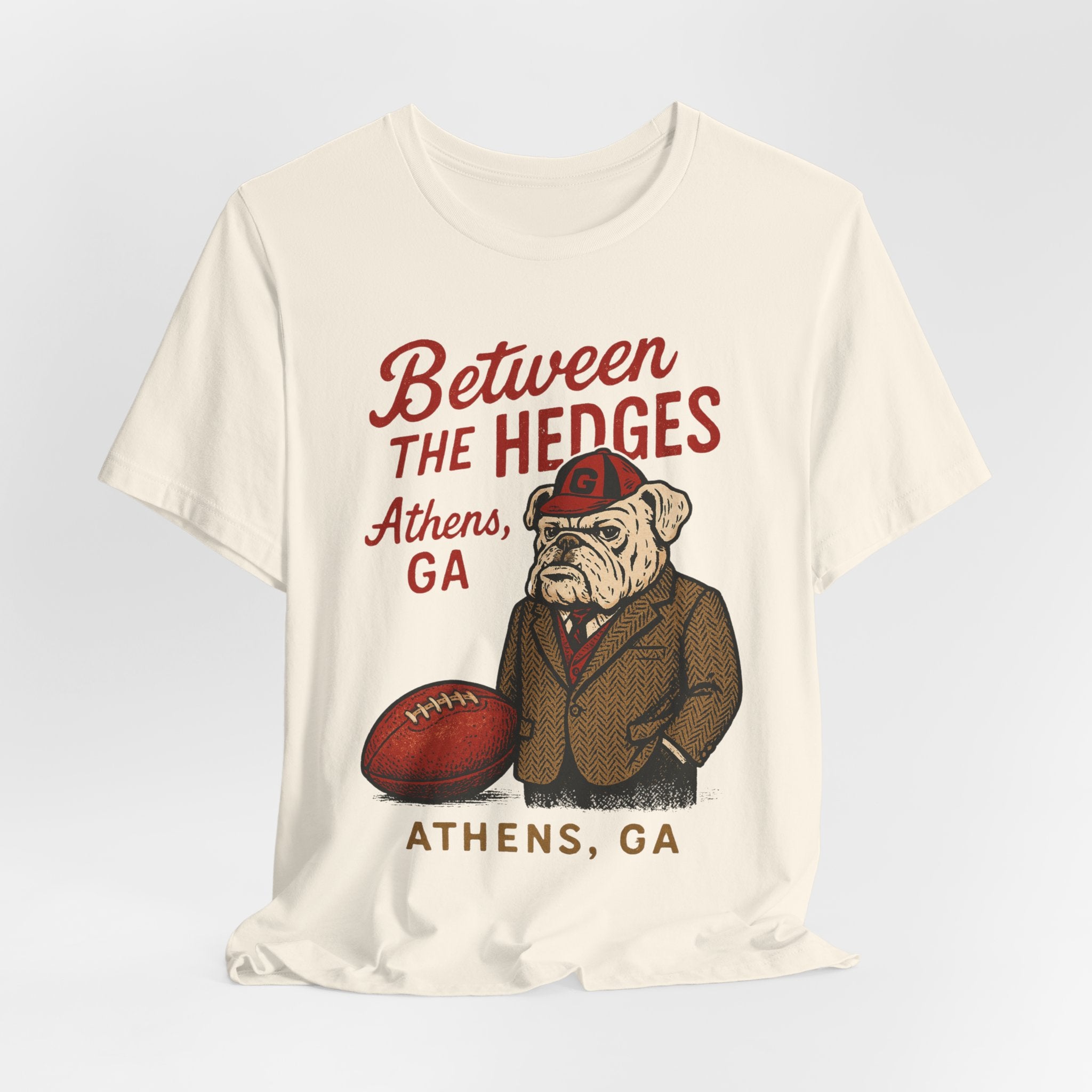 Between the Hedges Athens GA Bulldog Football T-Shirt