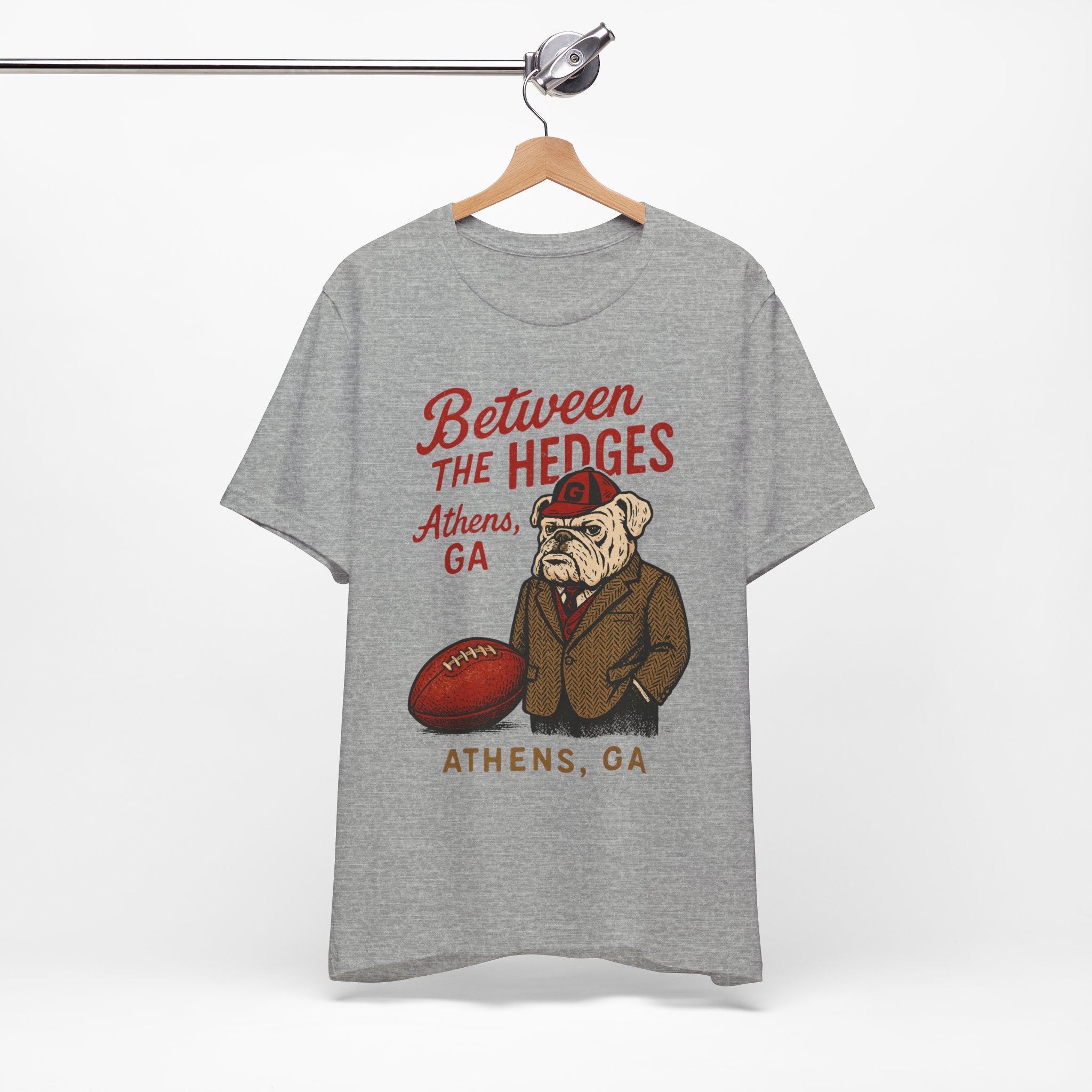 Between the Hedges Athens GA Bulldog Football T-Shirt