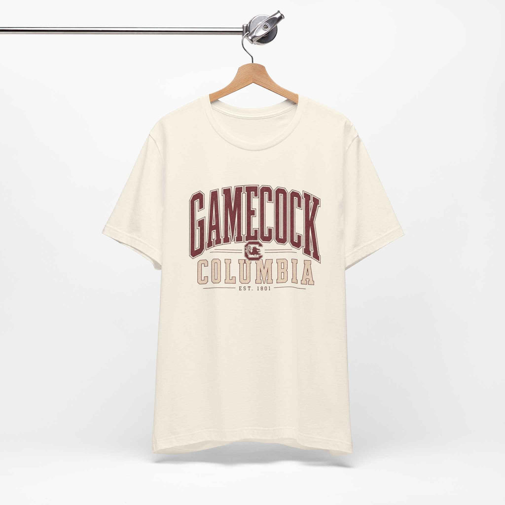 Gamecock Columbia T-Shirt - Vintage Collegiate Football Tee