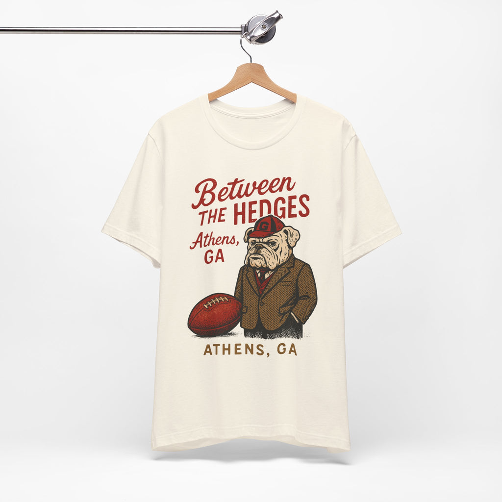 Between the Hedges Athens GA Bulldog Football T-Shirt