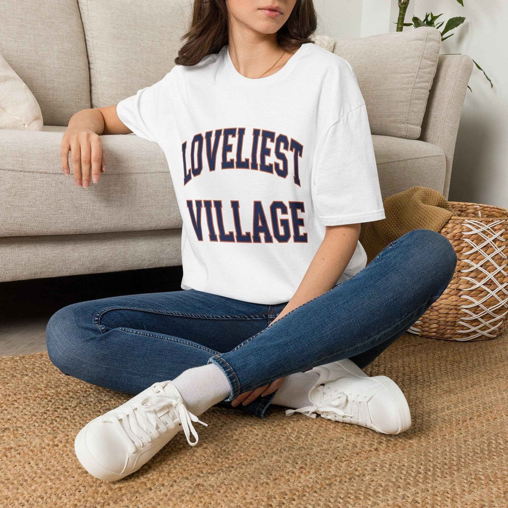 Loveliest Village T-Shirt — Vintage Collegiate Graphic Tee