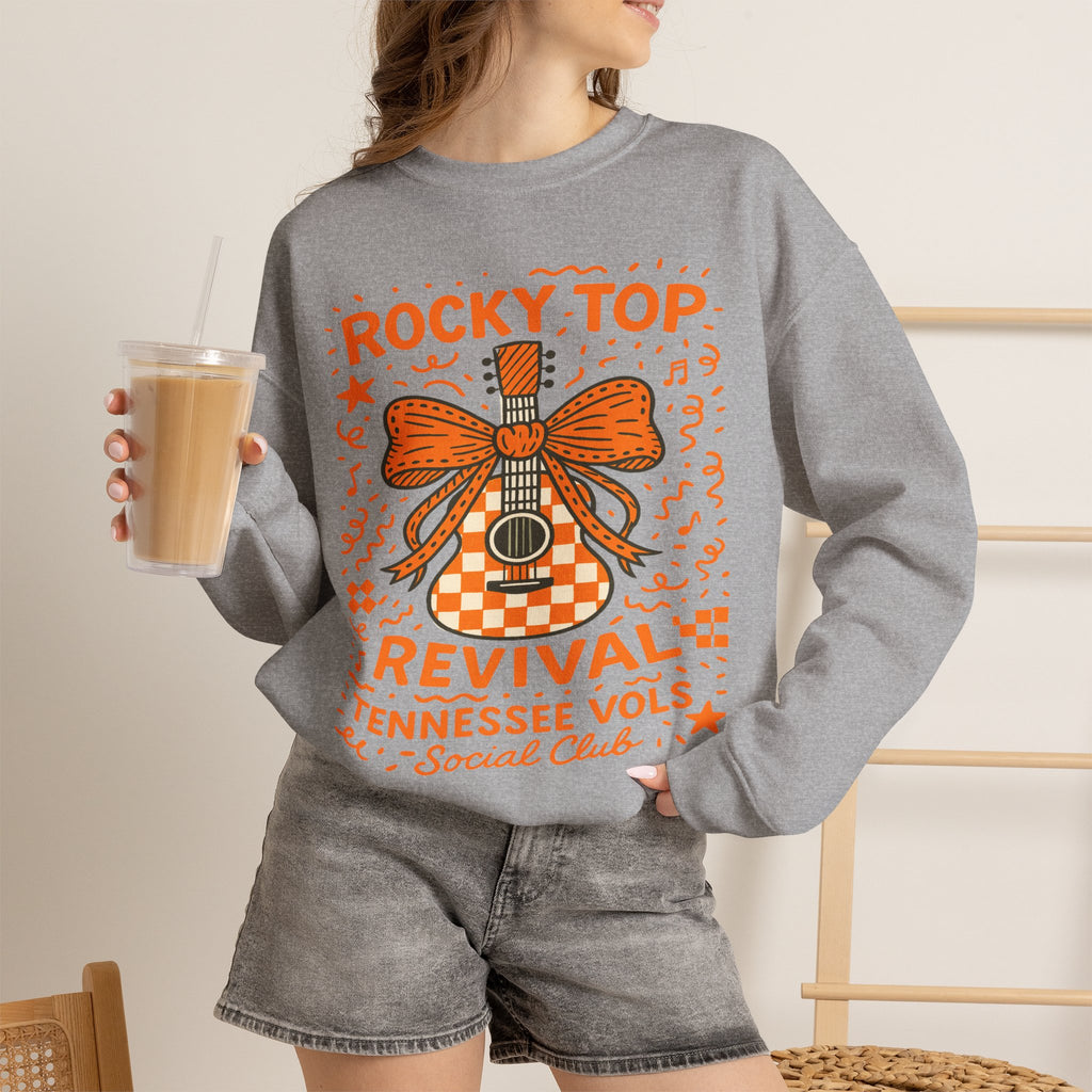 Rocky Top Revival Tennessee Vols Crewneck Sweatshirt