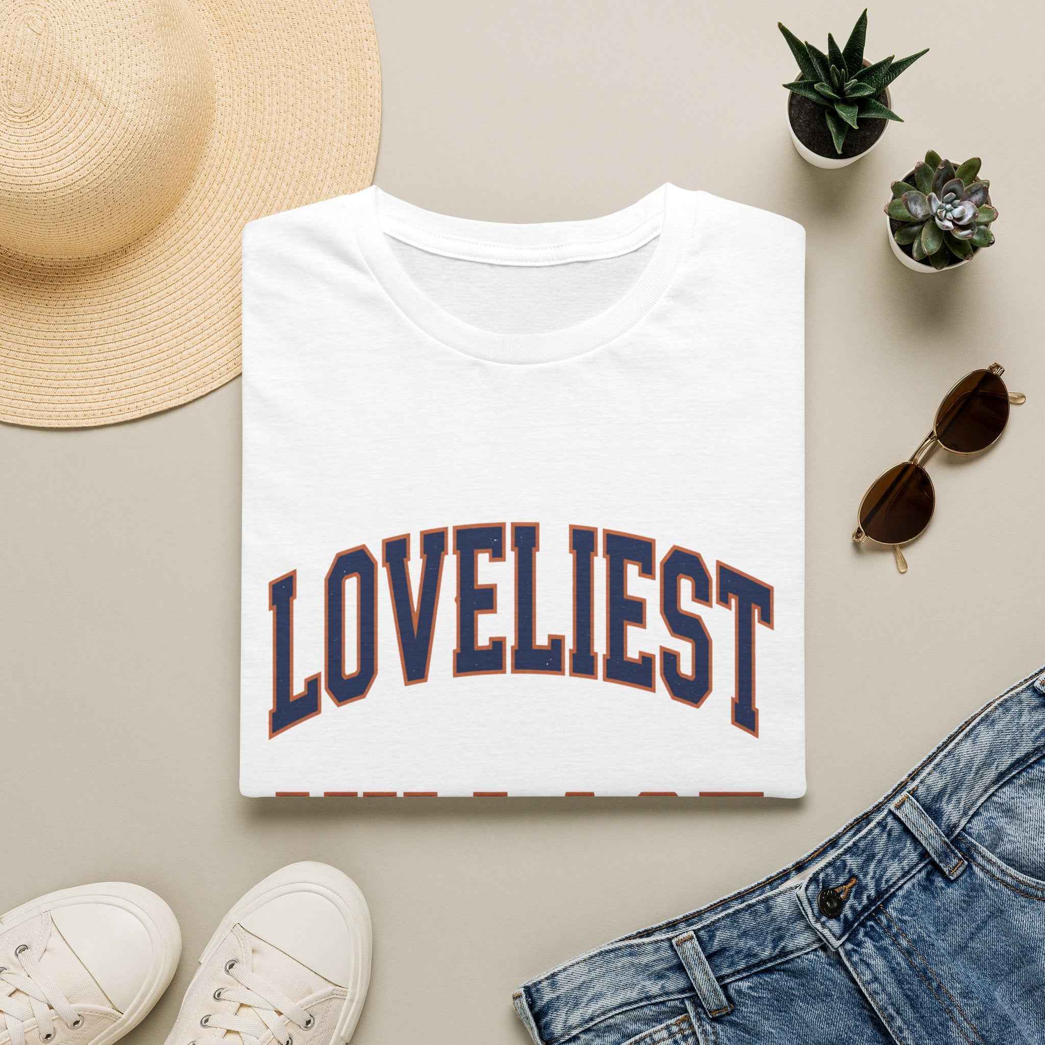 Loveliest Village T-Shirt — Vintage Collegiate Graphic Tee
